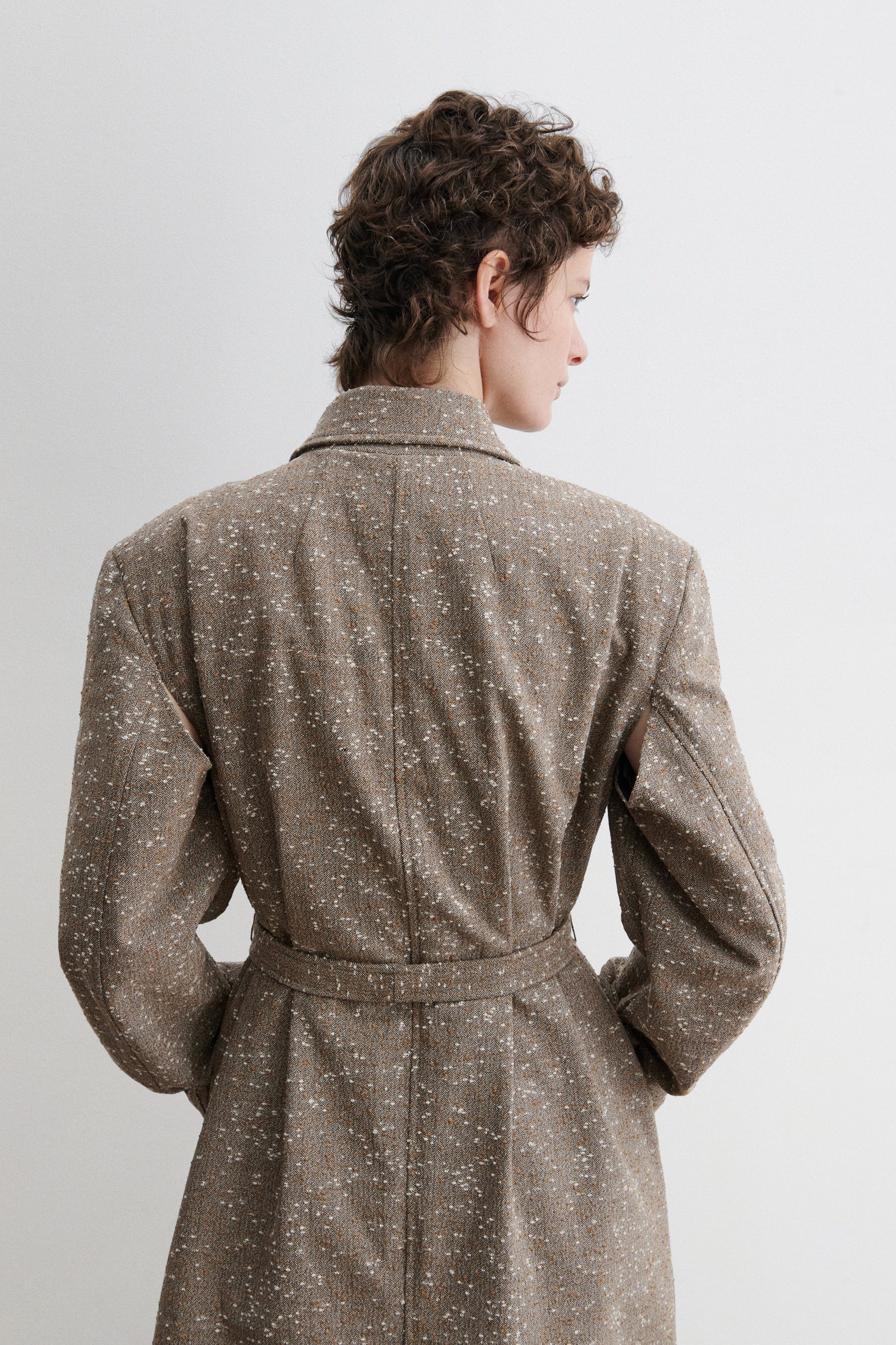 Rachel Comey | Mosey Jacket Brown Herringbone
