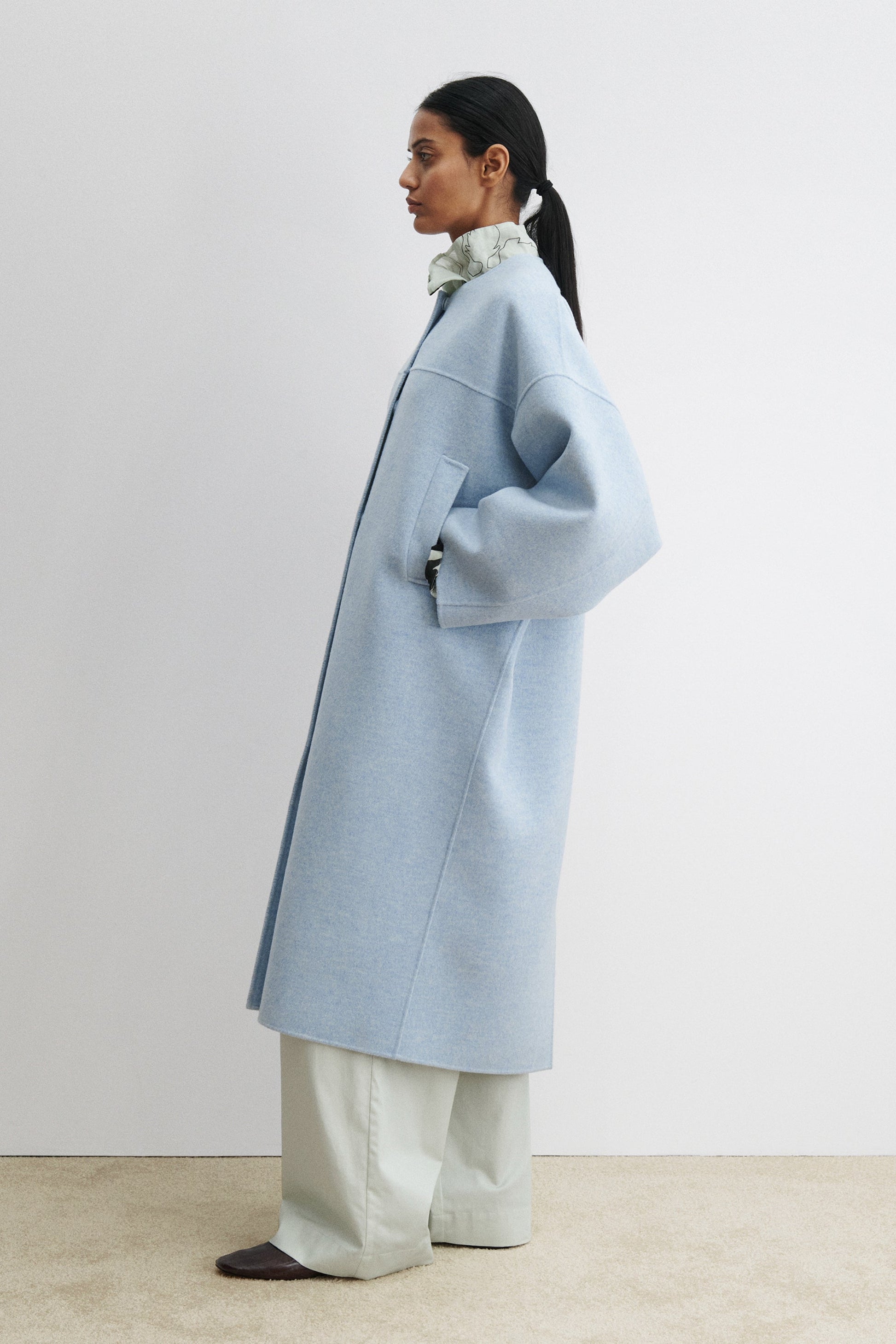Rachel Comey | Glint Coat Light Blue