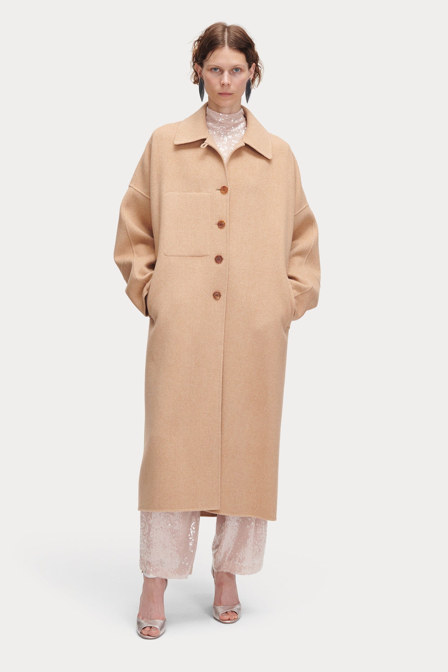Rachel Comey | Loyle Coat Light Brown