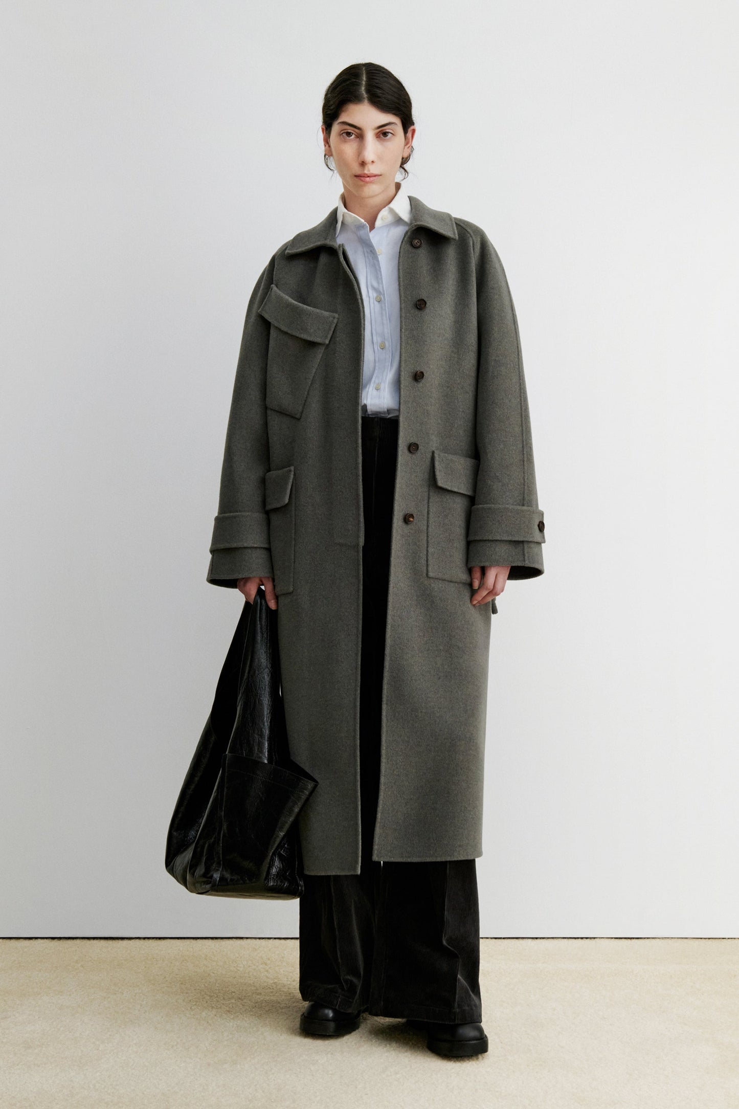 Rachel Comey | Alves Trench Brown Melange