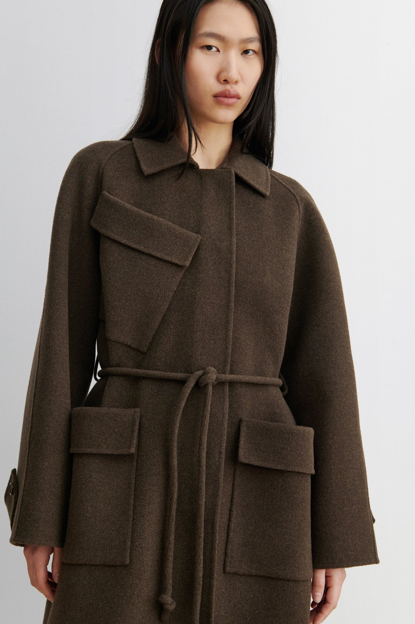 Rachel Comey | Alves Trench Brown Melange