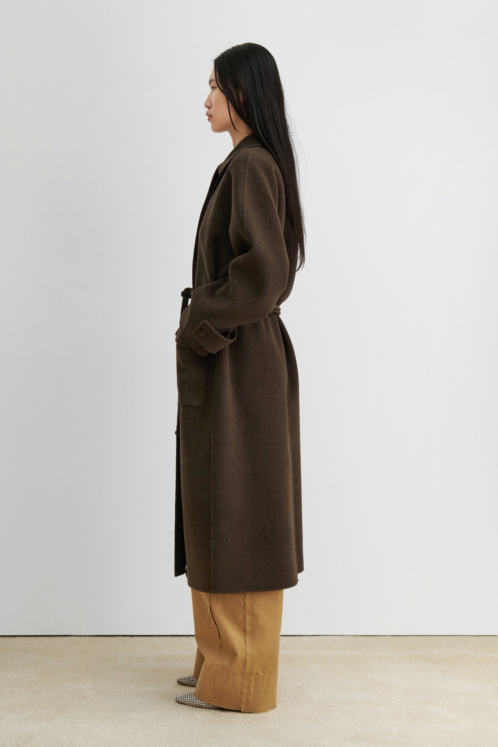 Rachel Comey | Alves Trench Brown Melange