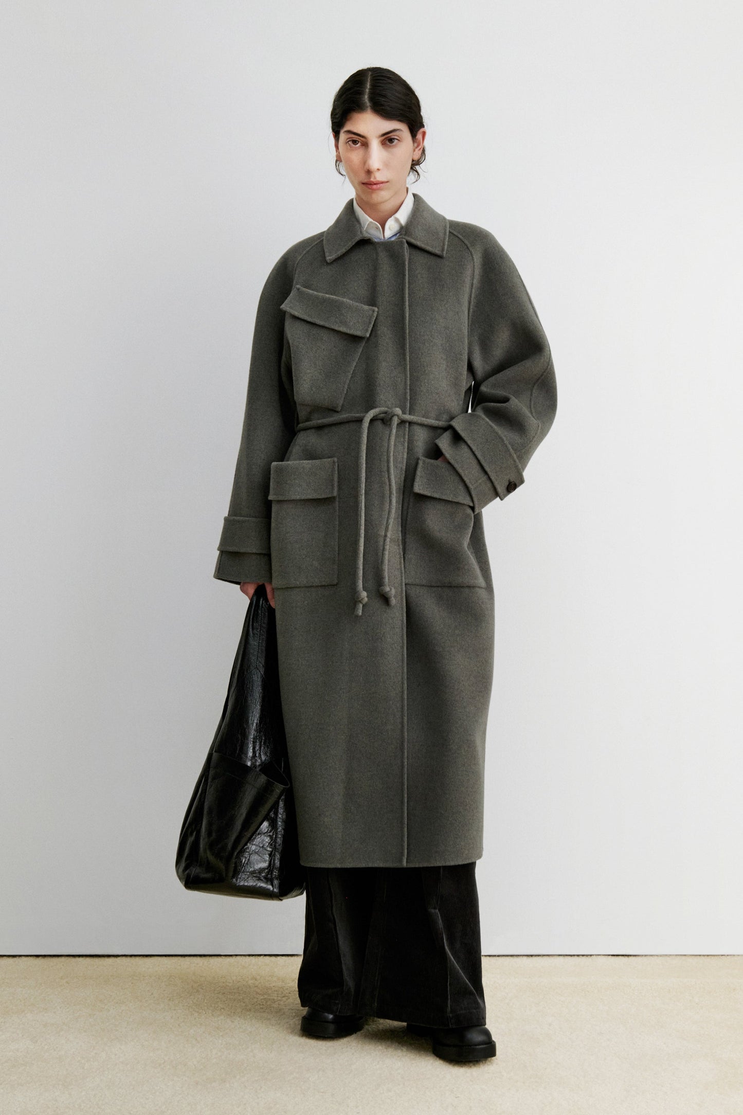 Rachel Comey | Alves Trench Brown Melange