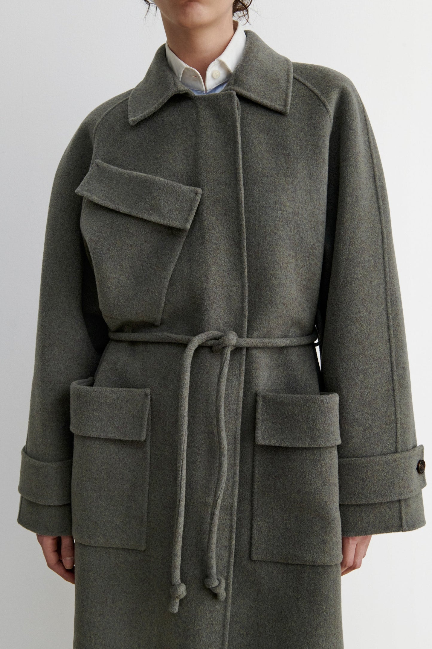 Rachel Comey | Alves Trench Brown Melange