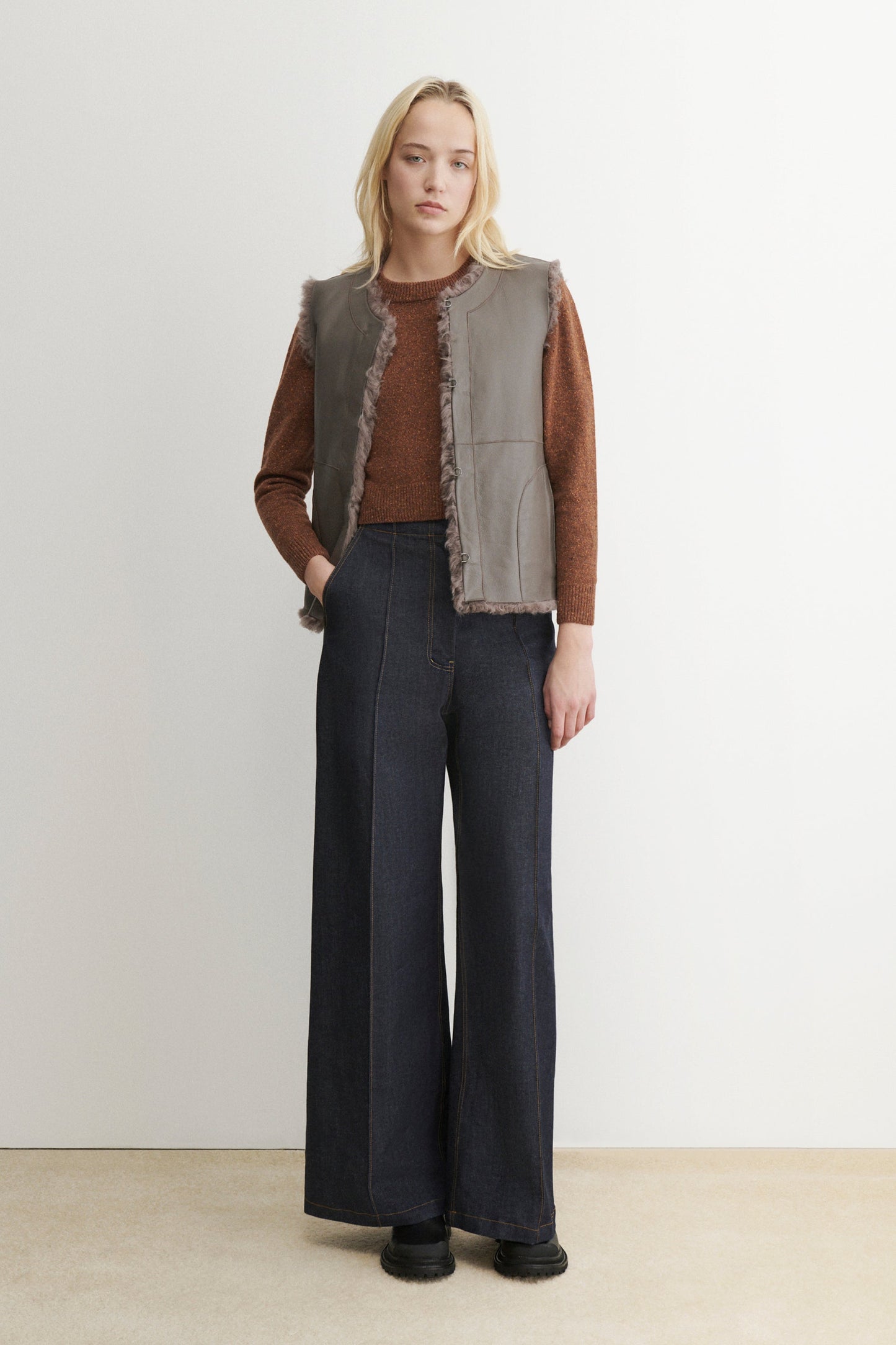 Rachel Comey | Elias Vest Grey