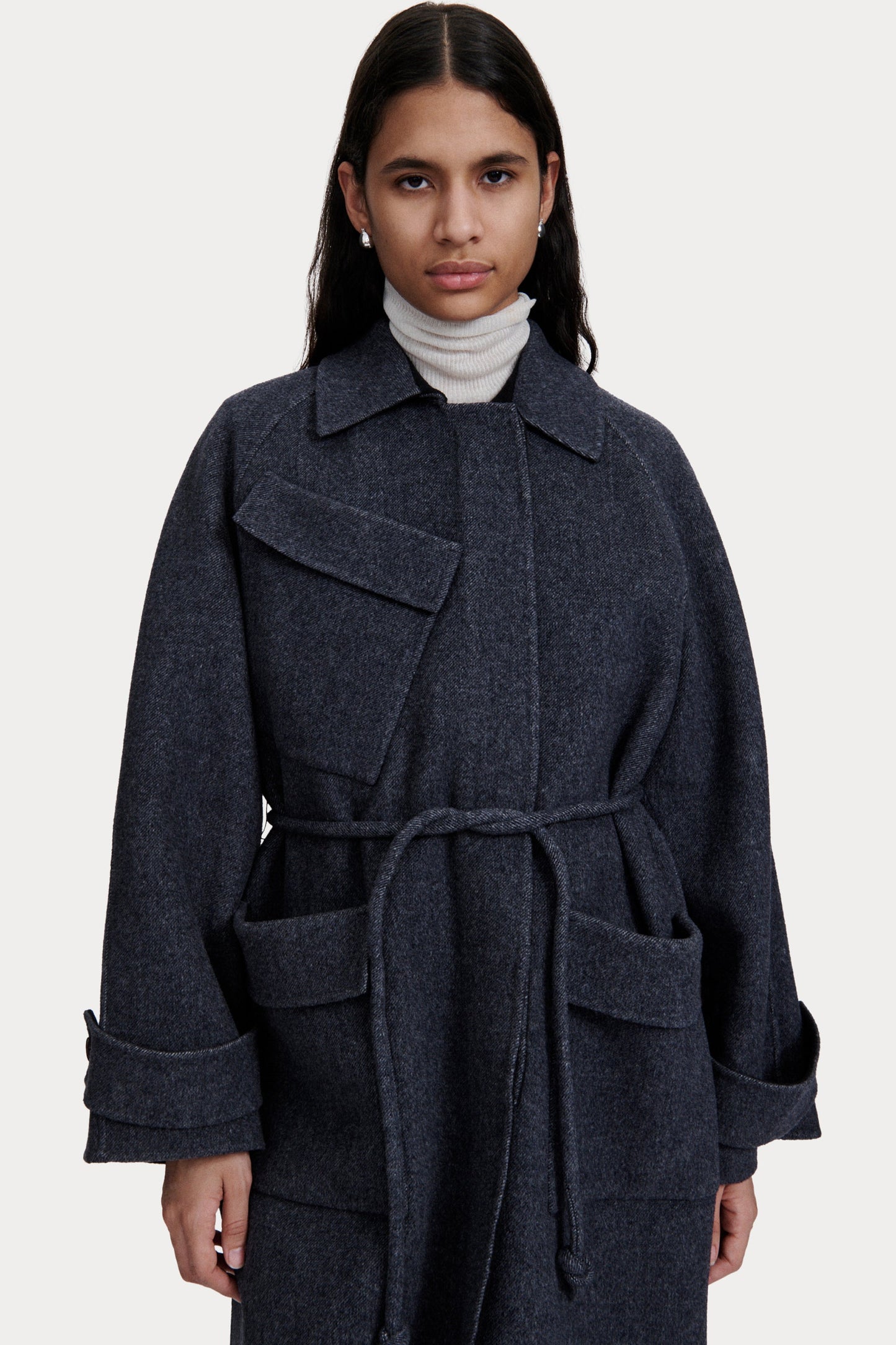 Rachel Comey | Alves Trench Black\/Grey