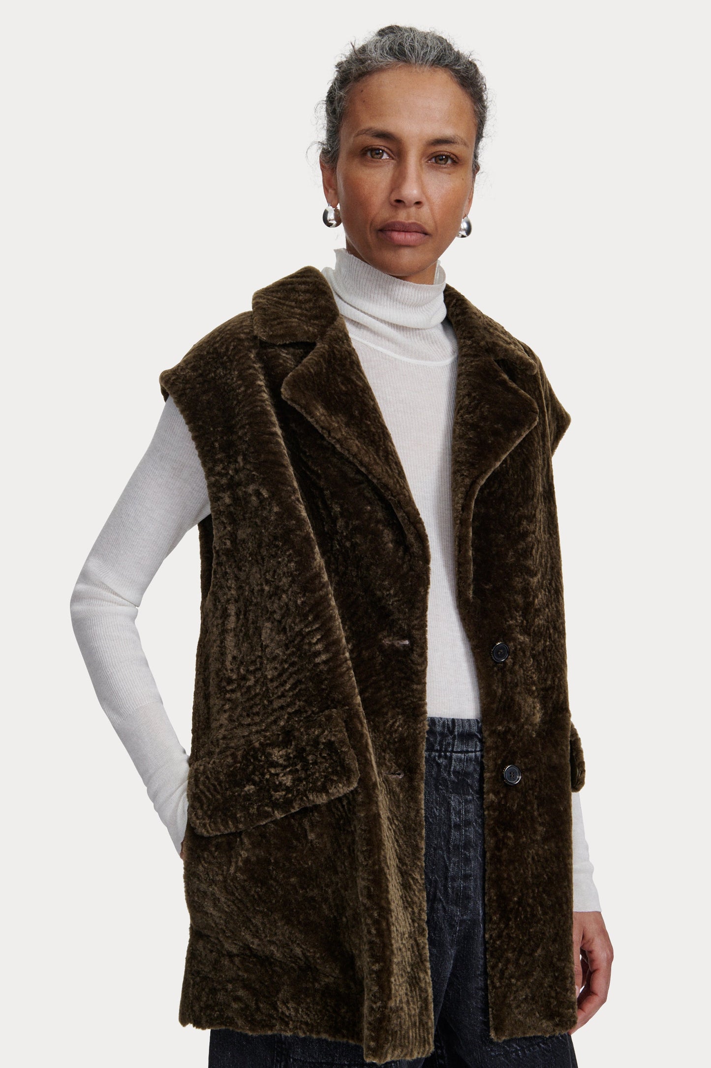 Rachel Comey | Milton Vest Black
