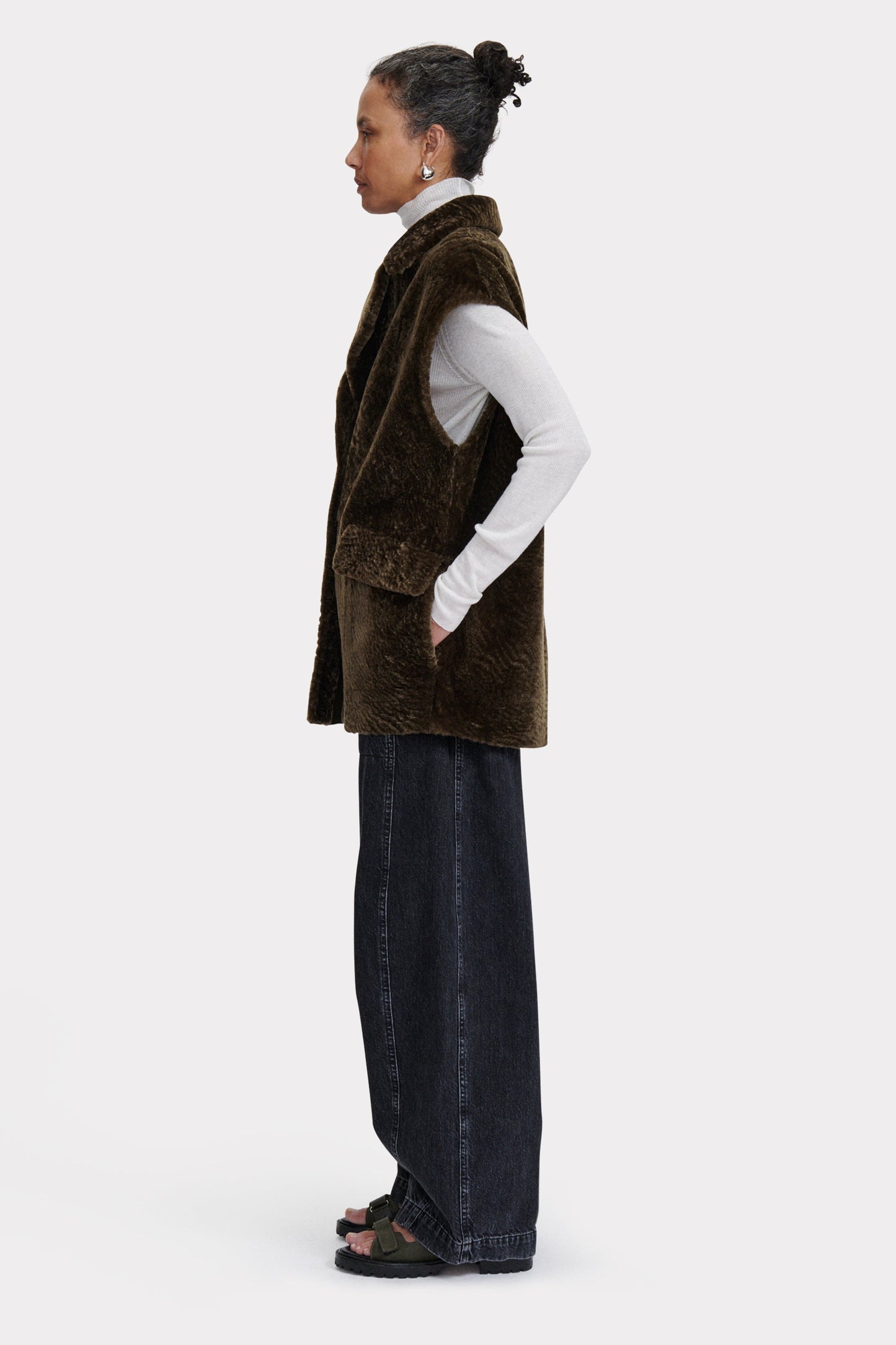 Rachel Comey | Milton Vest Black