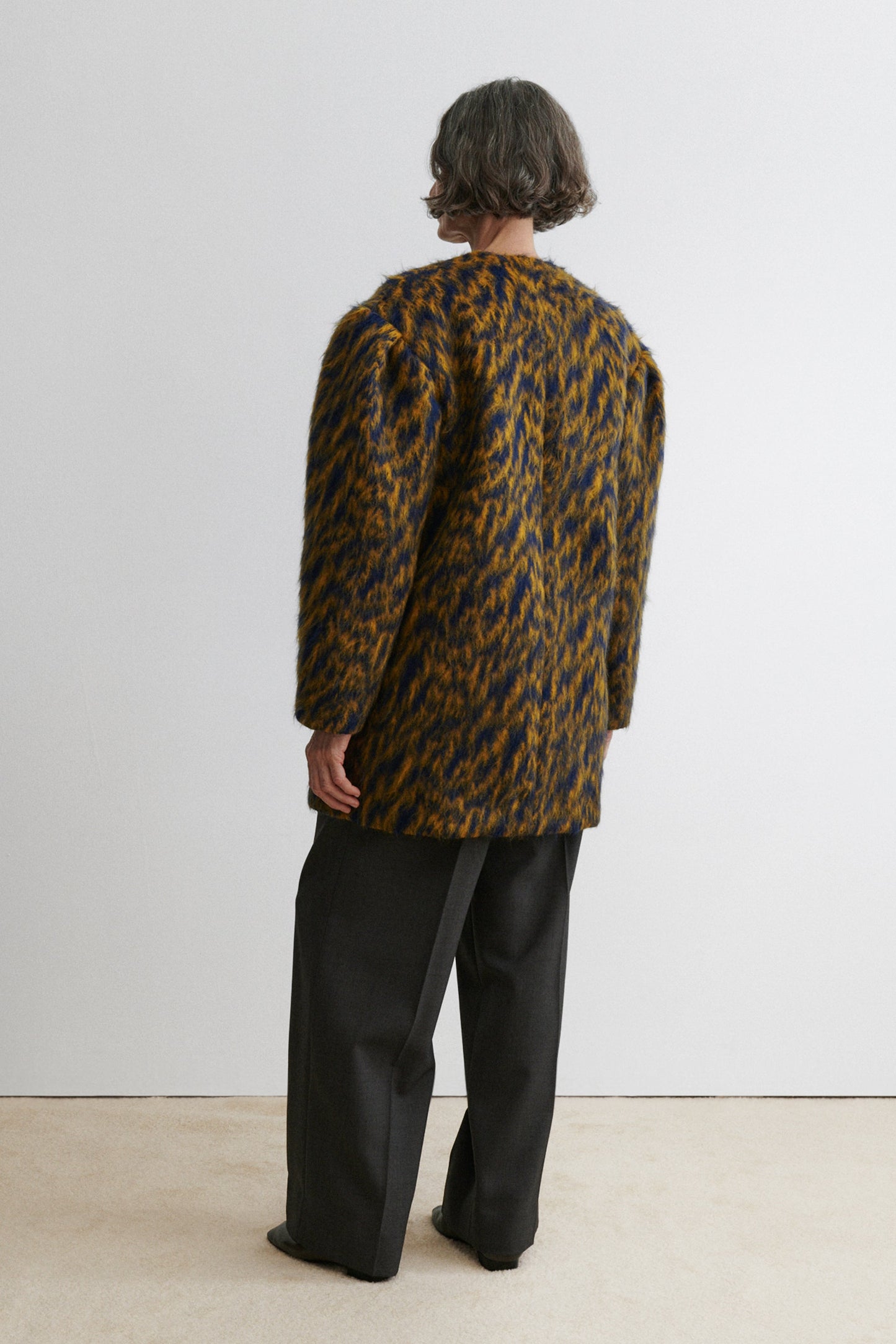 Rachel Comey | Cosum Coat Blue Ochre