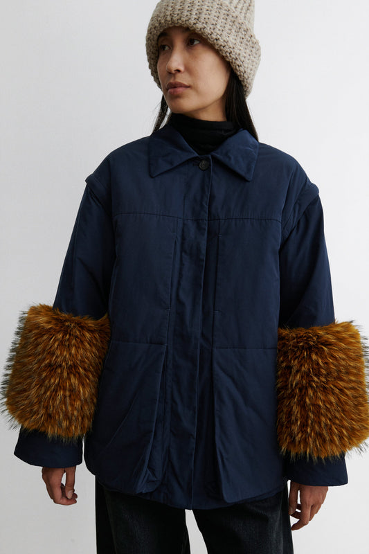 Rachel Comey | Muff Coat Navy