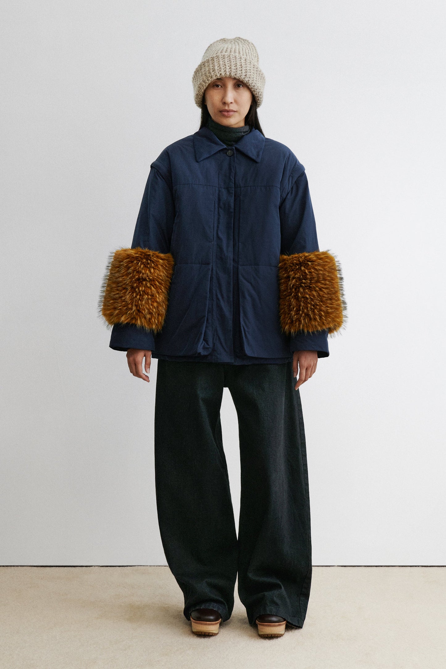 Rachel Comey | Muff Coat Navy