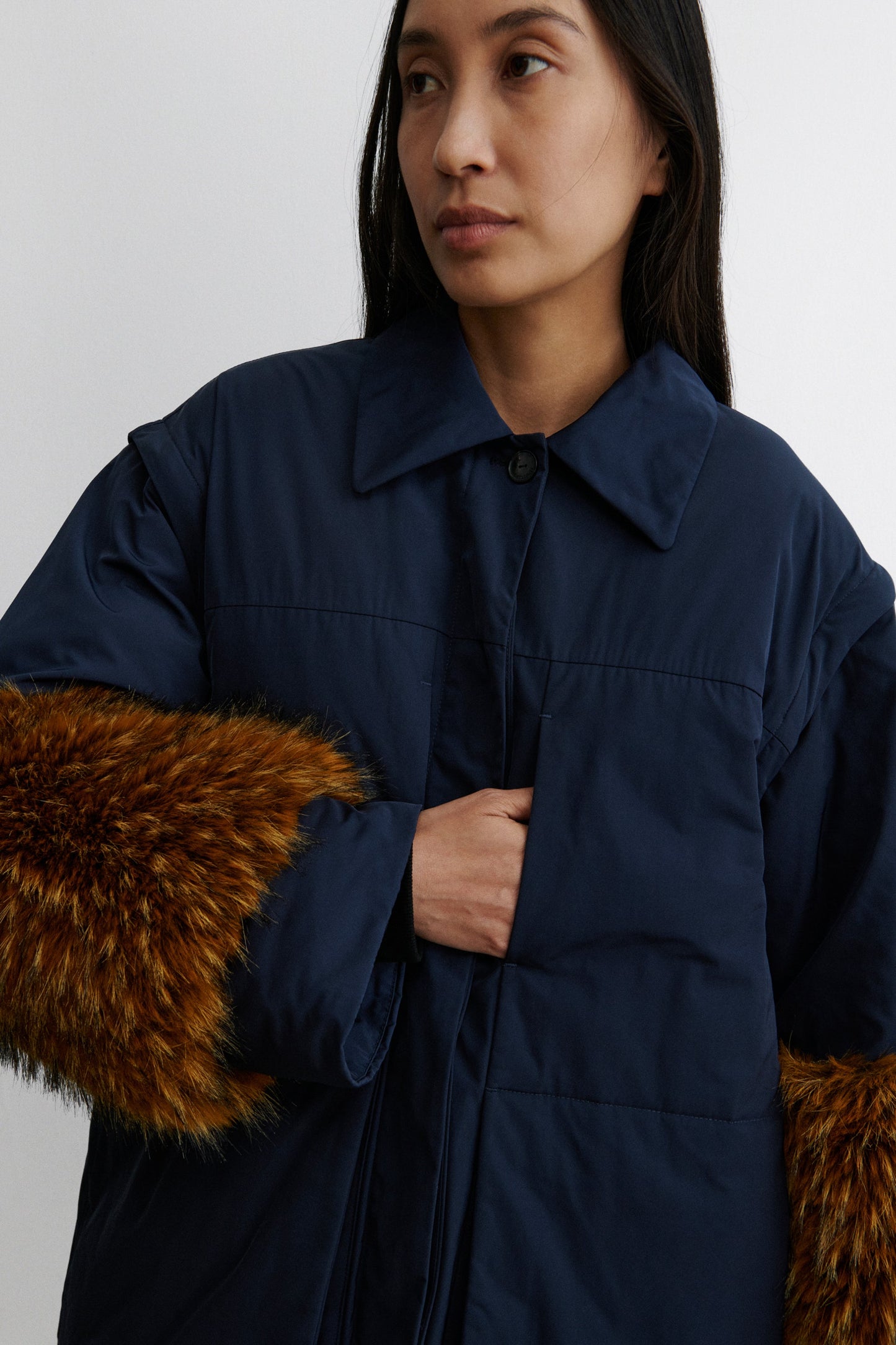 Rachel Comey | Muff Coat Navy