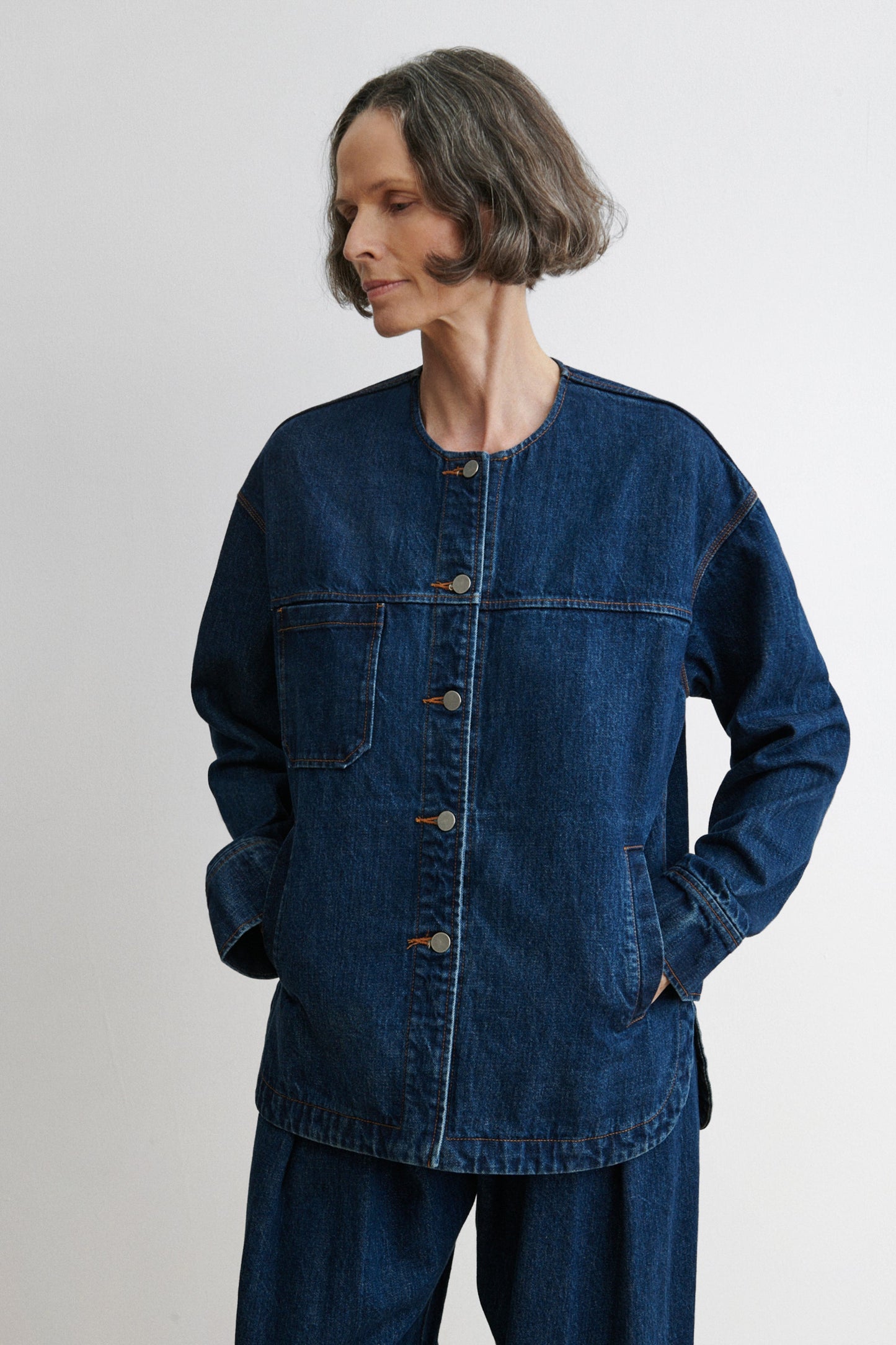 Rachel Comey | Delaney Jacket Muddy Indigo