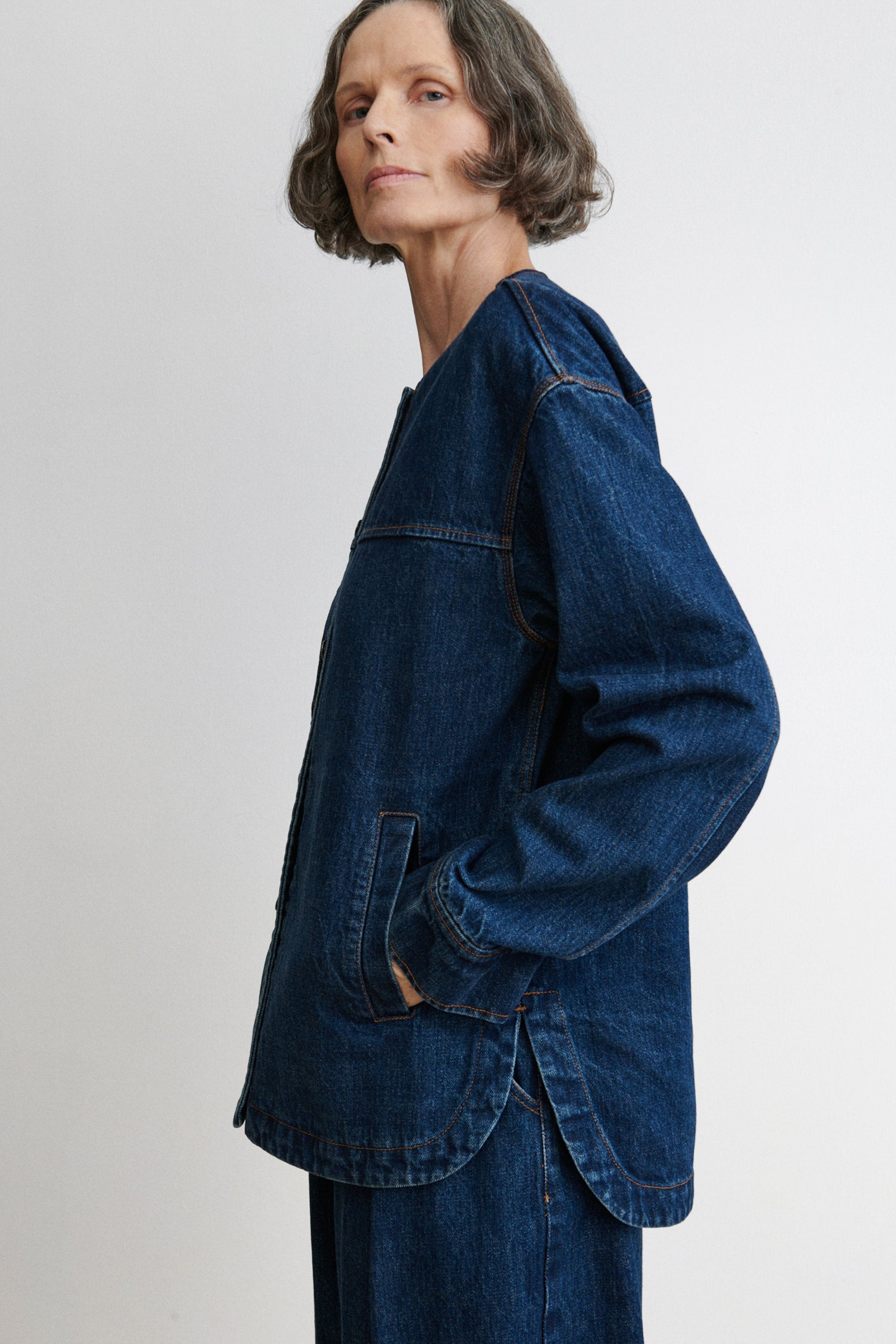 Rachel Comey | Delaney Jacket Muddy Indigo