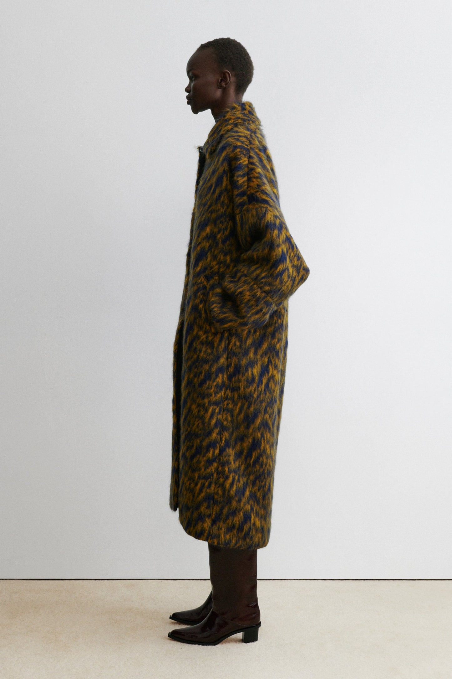 Rachel Comey | Loyle Coat Blue Ochre