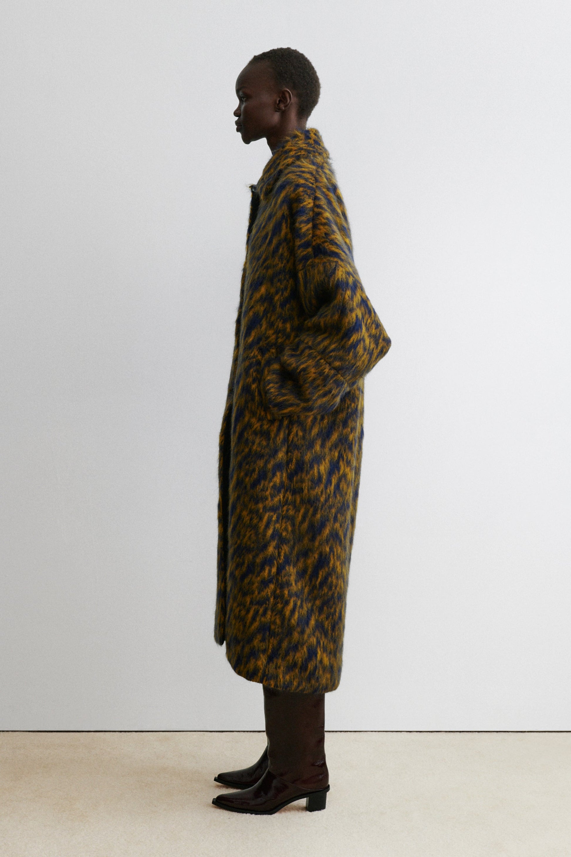 Rachel Comey | Loyle Coat Blue Ochre