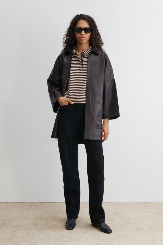 Rachel Comey | Husk Coat Auburn-Black
