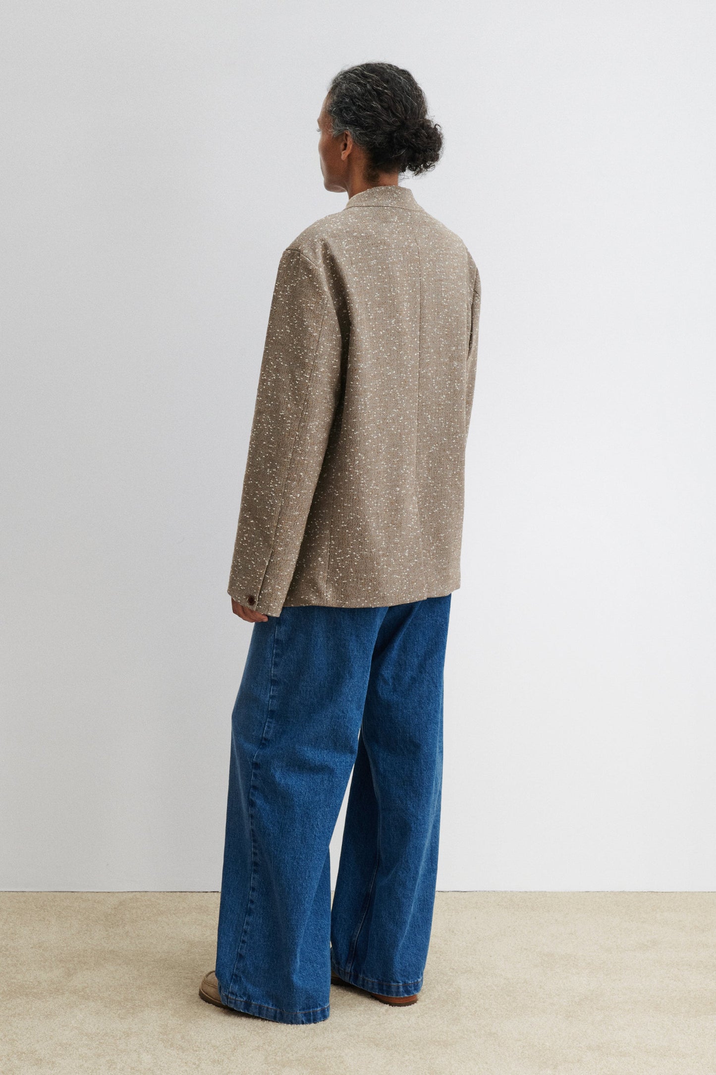 Rachel Comey | Baseball Blazer Brown Herringbone