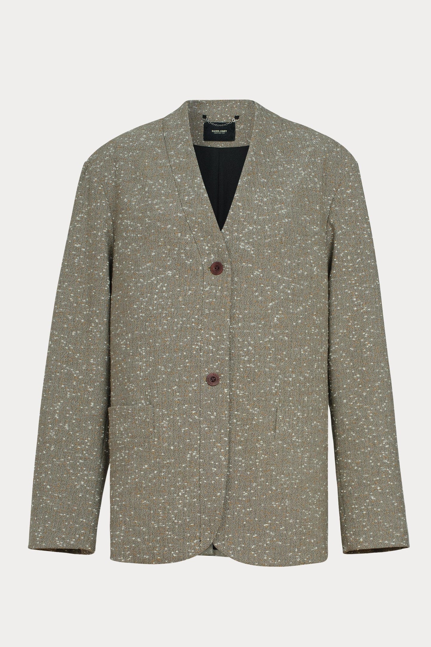 Rachel Comey | Baseball Blazer Brown Herringbone
