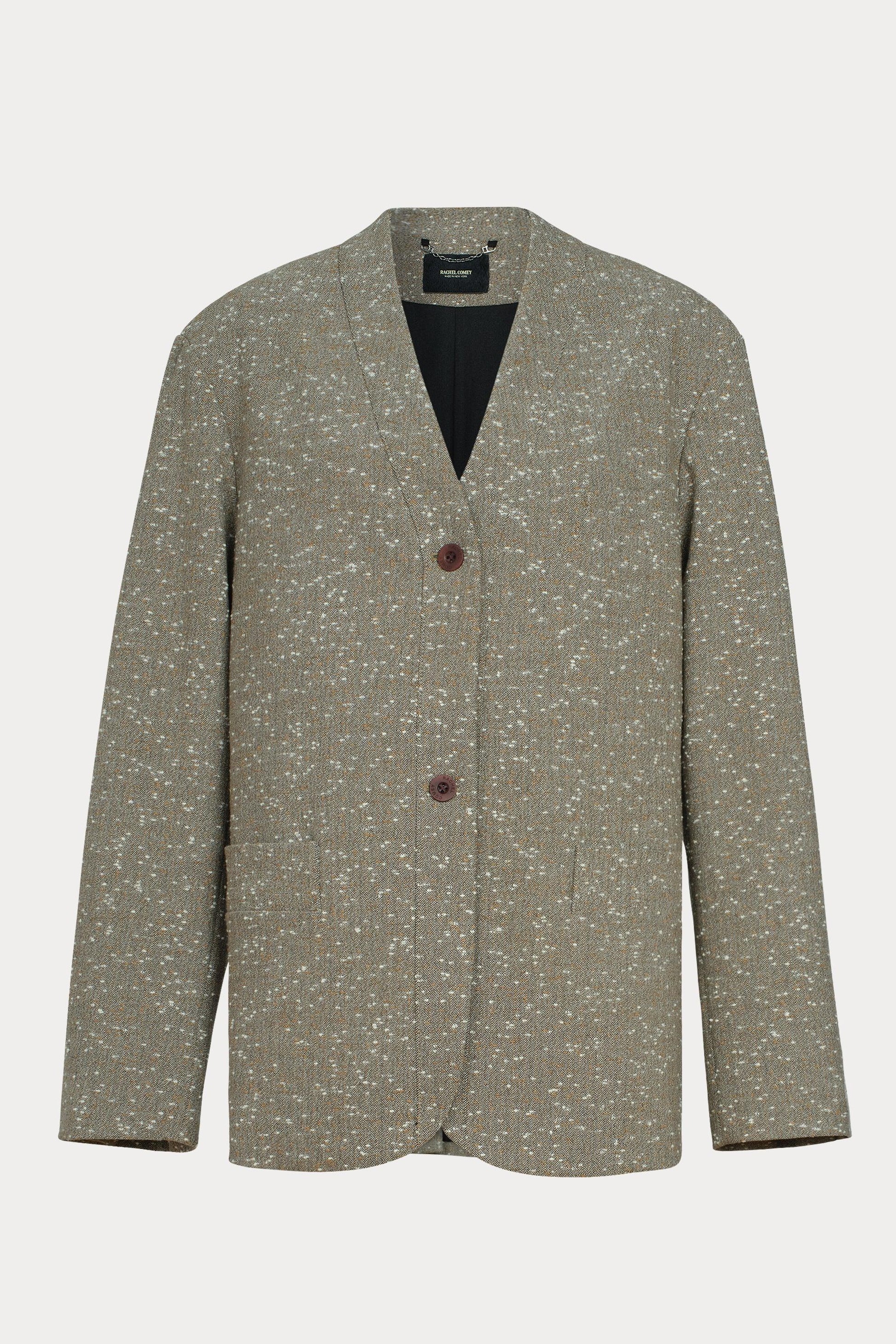Rachel Comey | Baseball Blazer Brown Herringbone