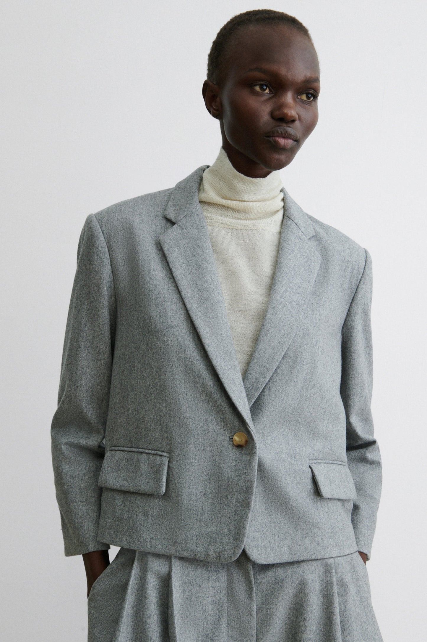 Rachel Comey | Bolt Blazer Light Grey