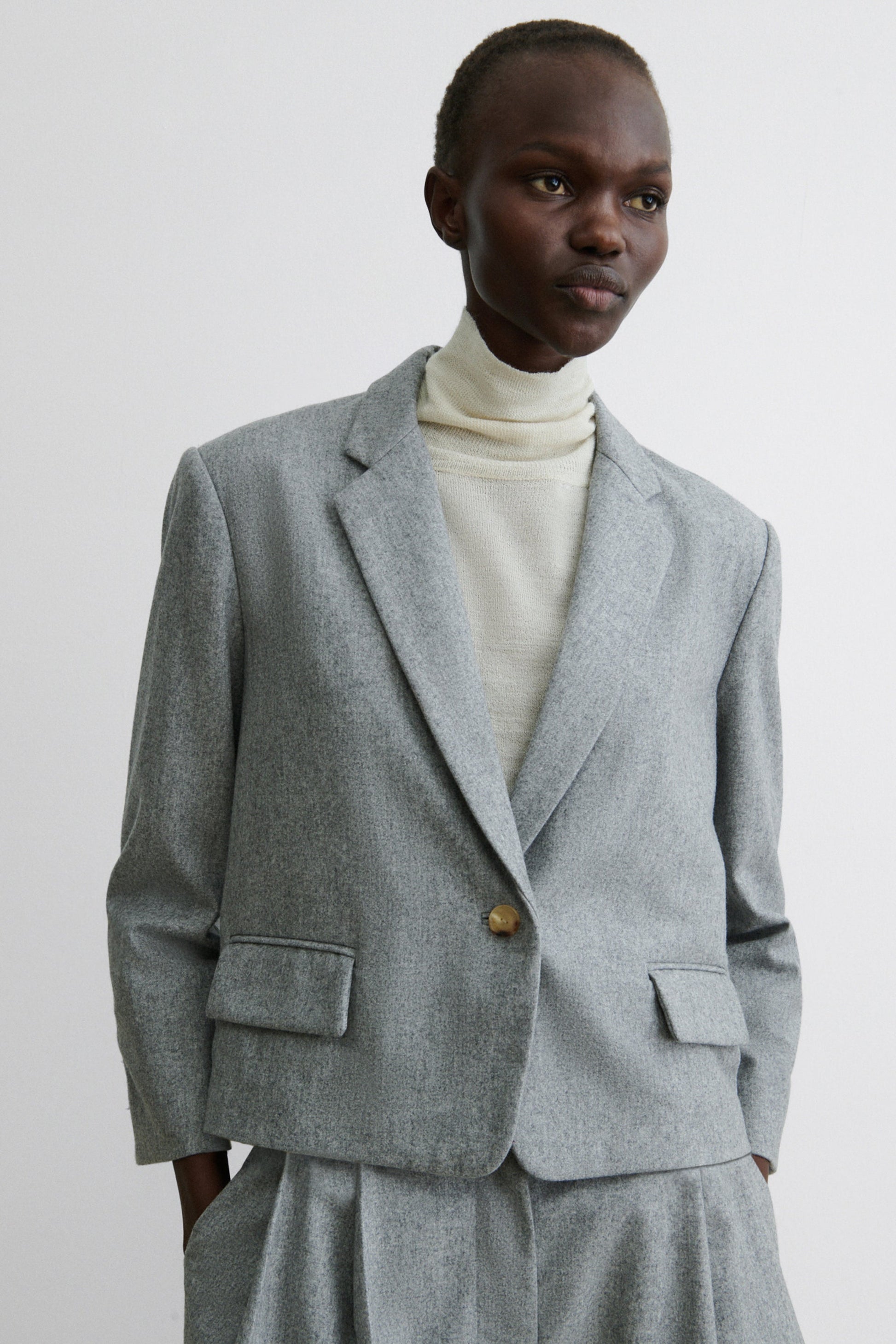 Rachel Comey | Bolt Blazer Light Grey