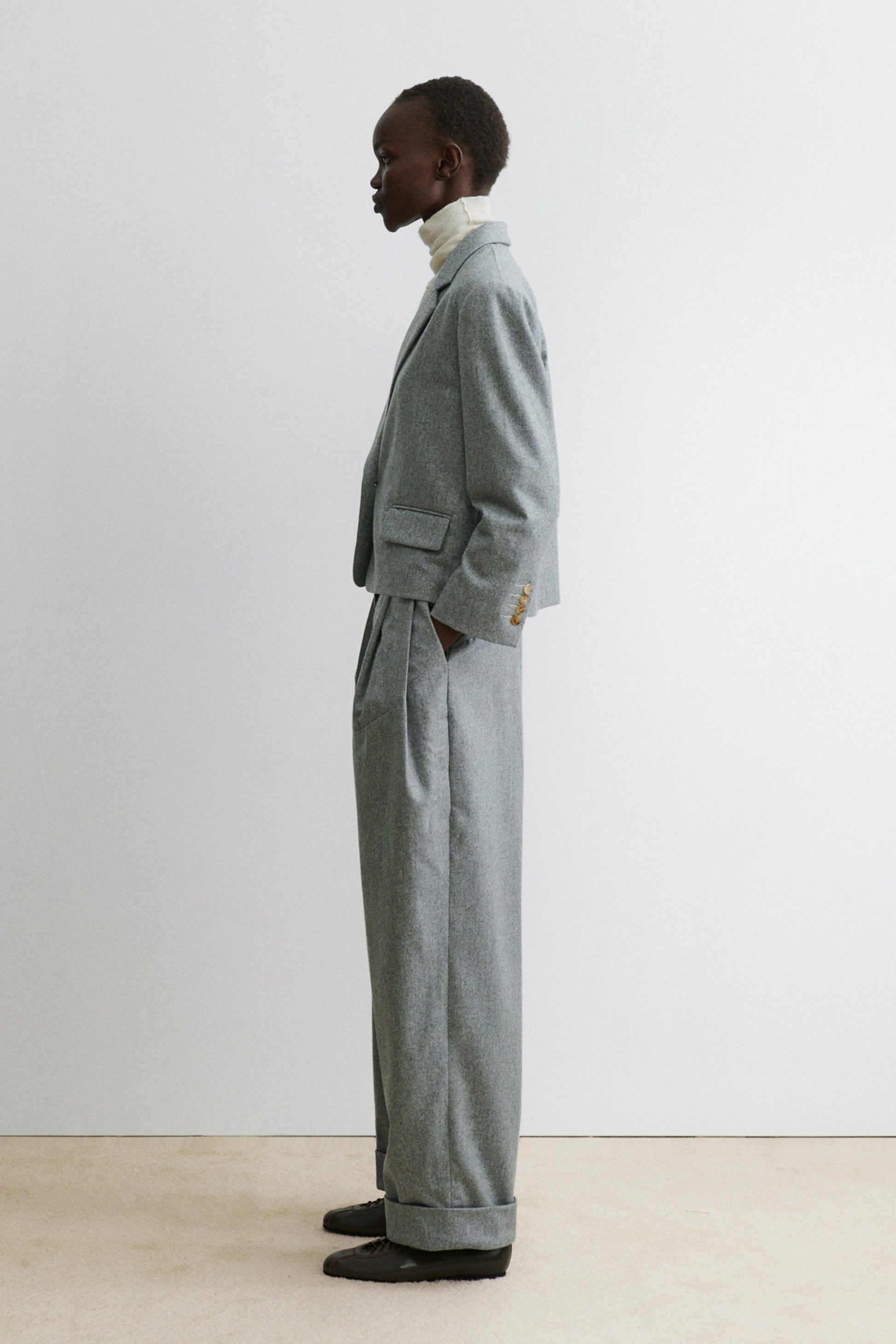 Rachel Comey | Bolt Blazer Light Grey