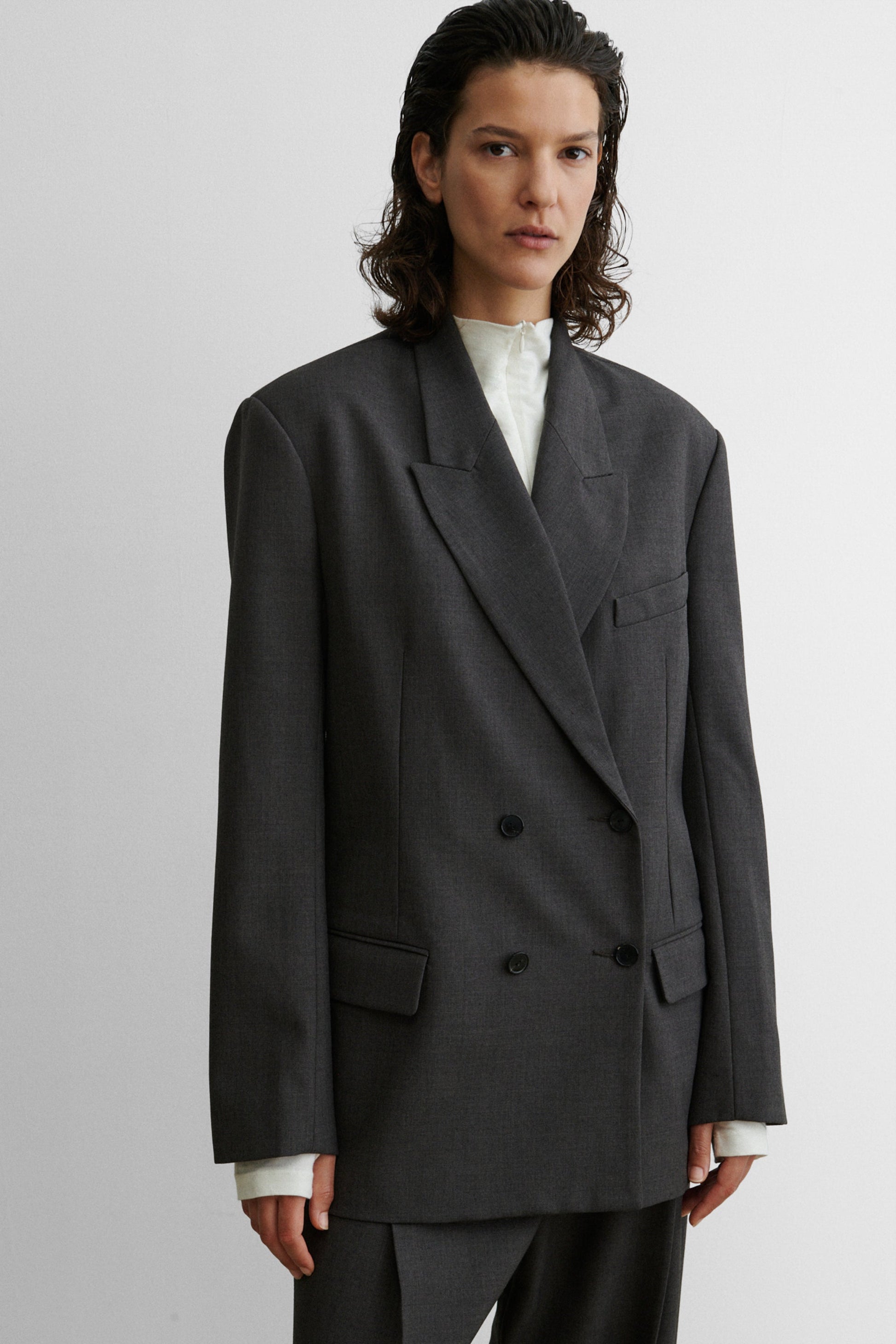 Rachel Comey | Orsay Blazer Dark Grey Melange