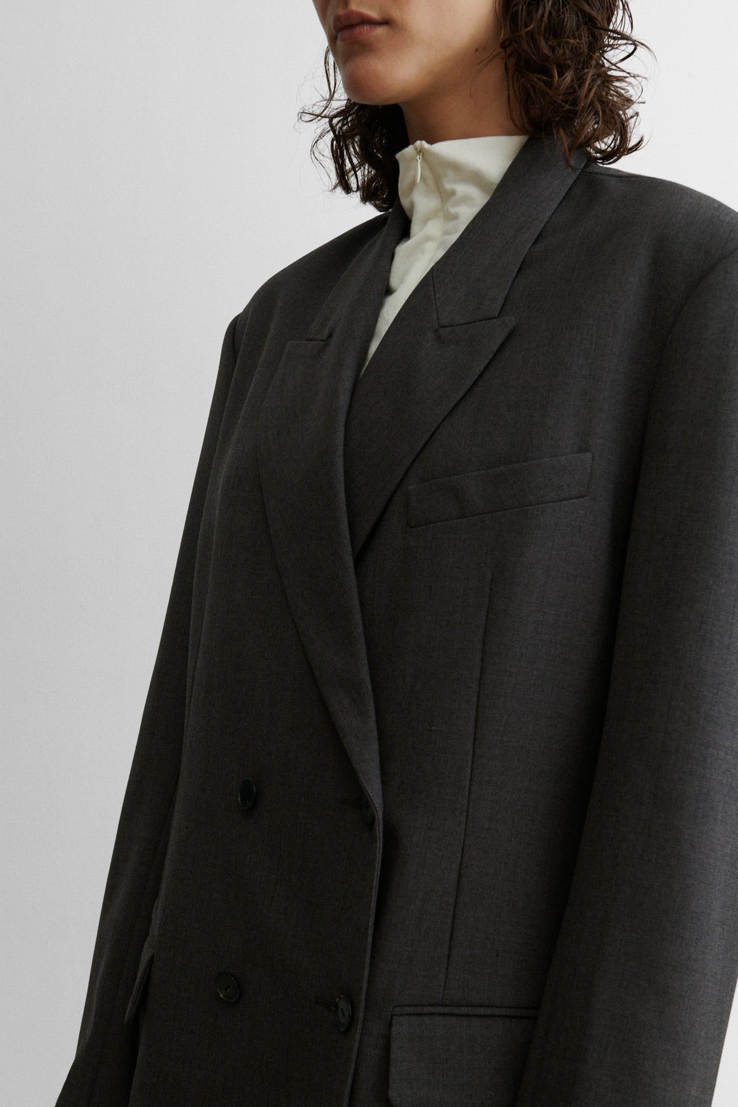 Rachel Comey | Orsay Blazer Dark Grey Melange