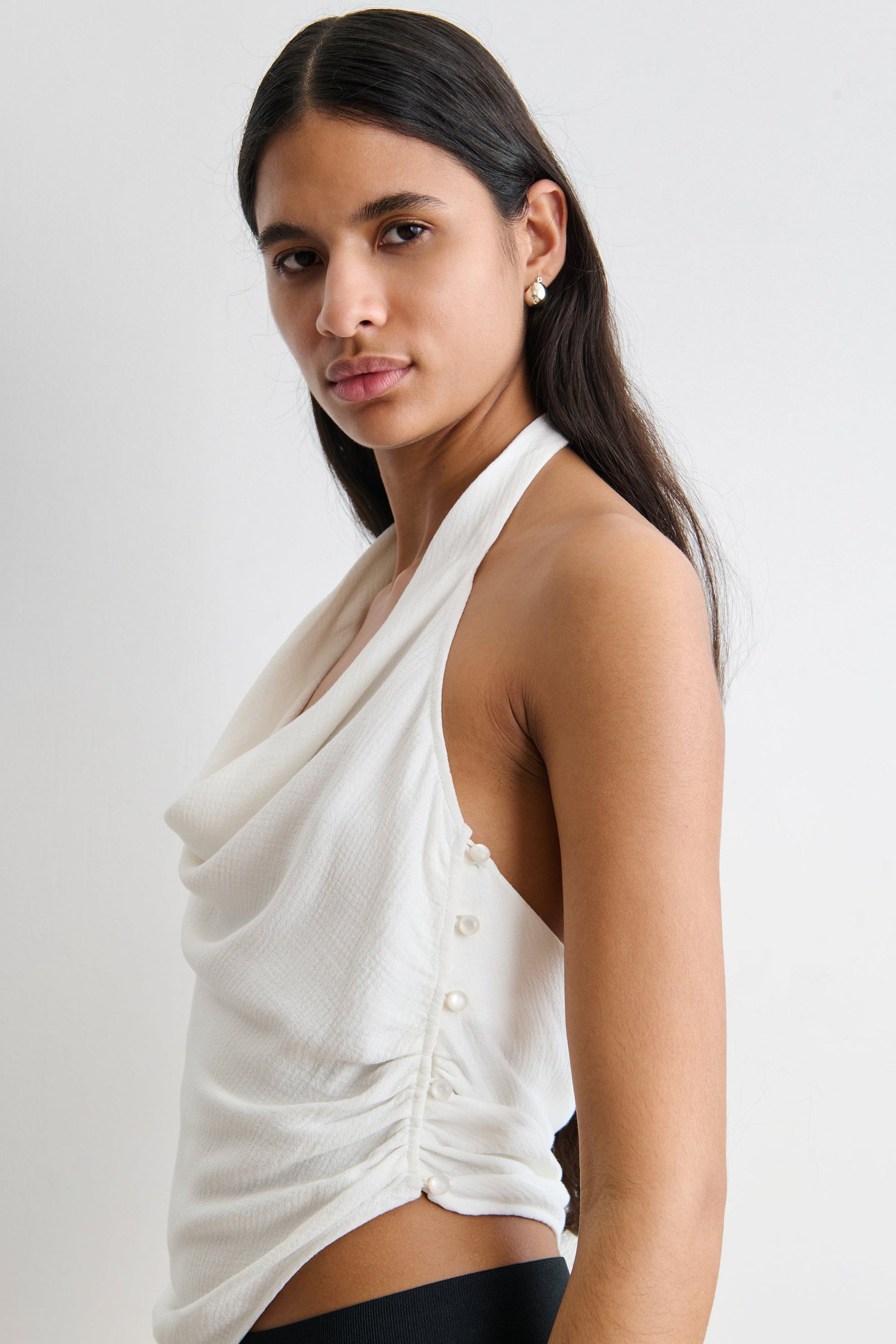 Rachel Comey | Beaulieu Halter Top Off White