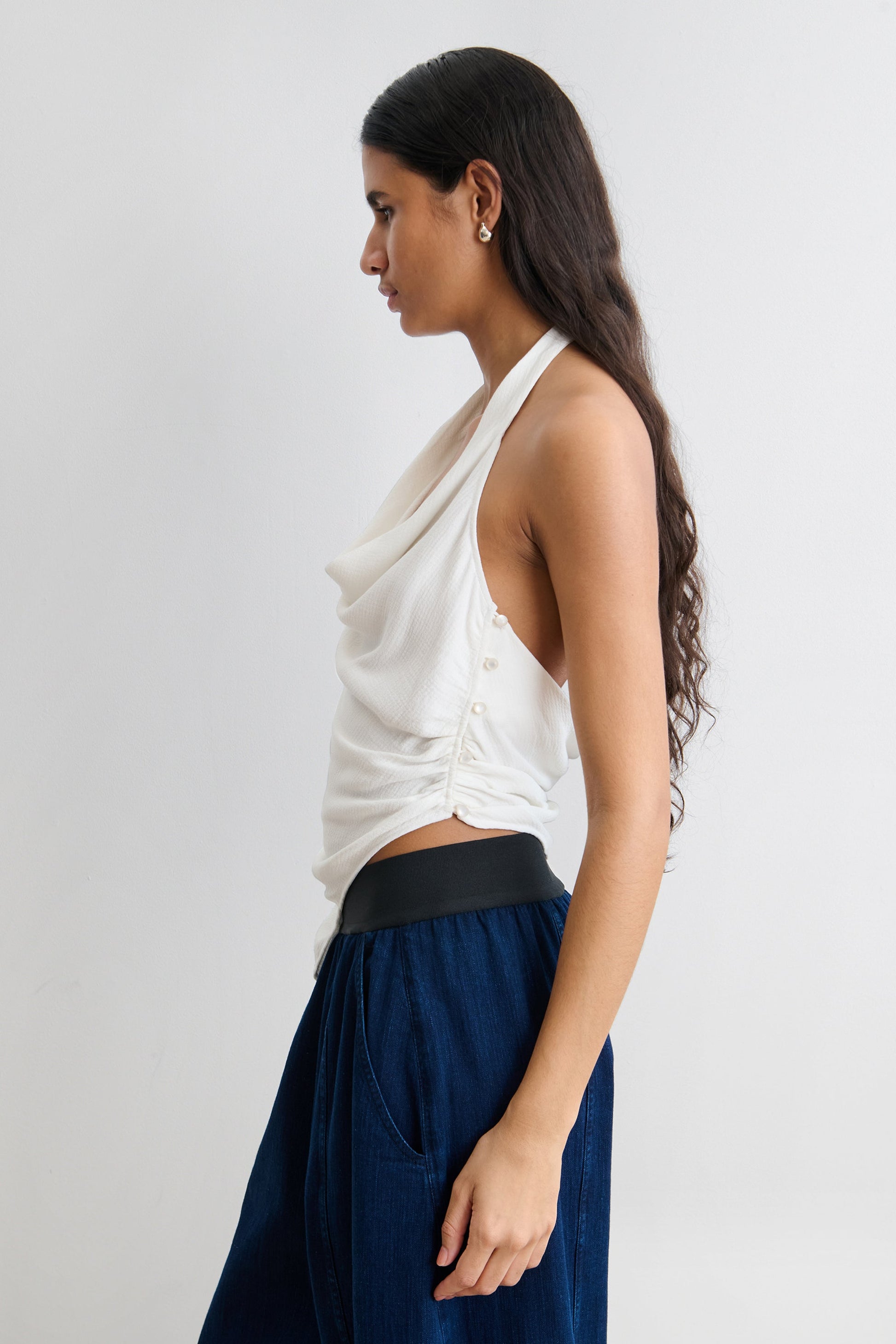 Rachel Comey | Beaulieu Halter Top Off White