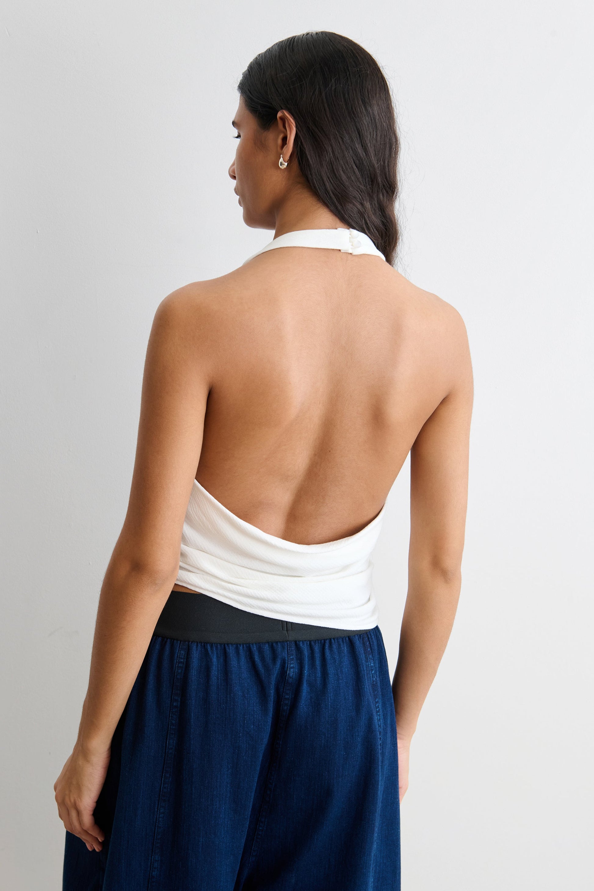 Rachel Comey | Beaulieu Halter Top Off White
