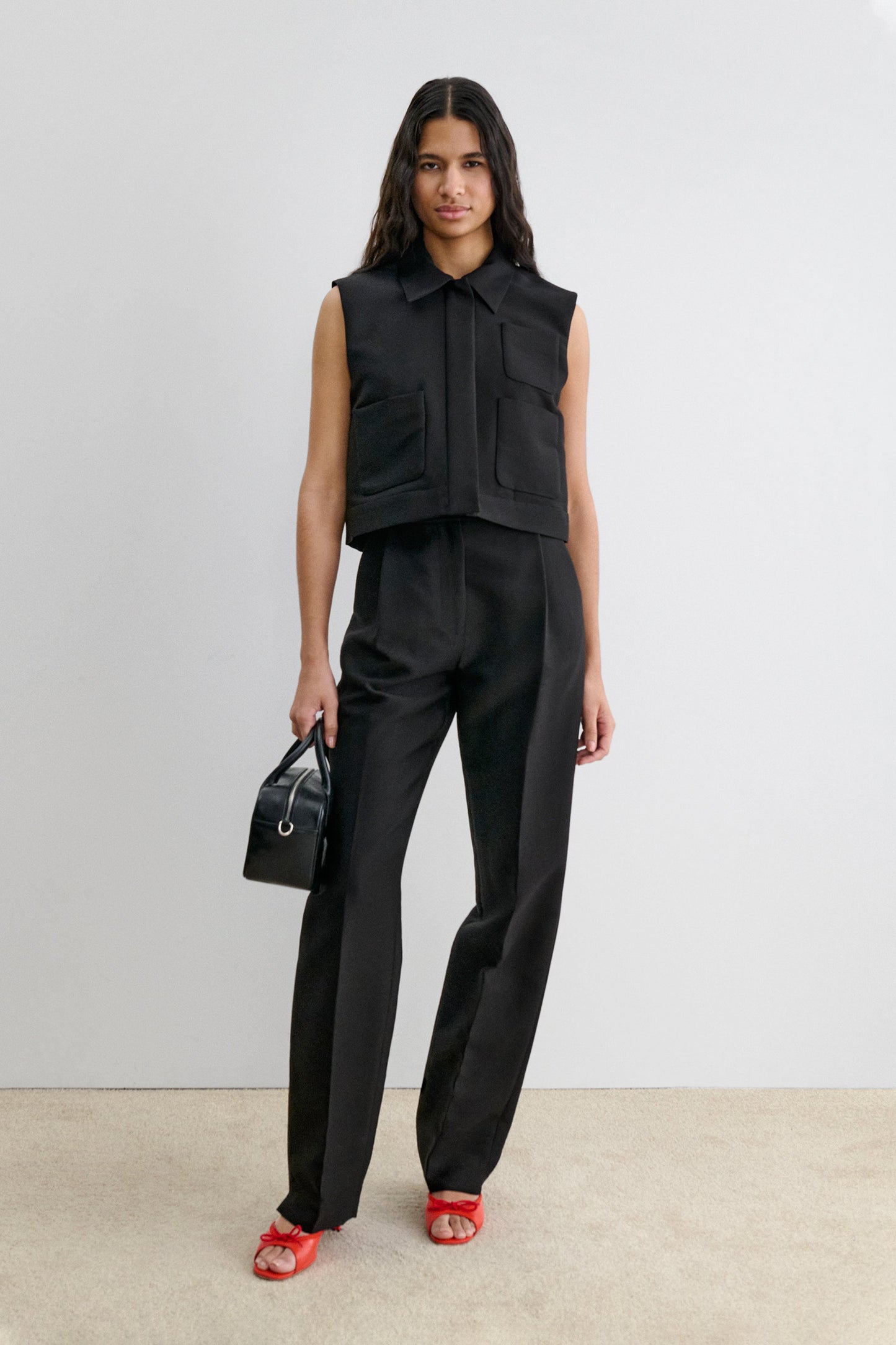 Rachel Comey | Hanley Vest Sky Blue
