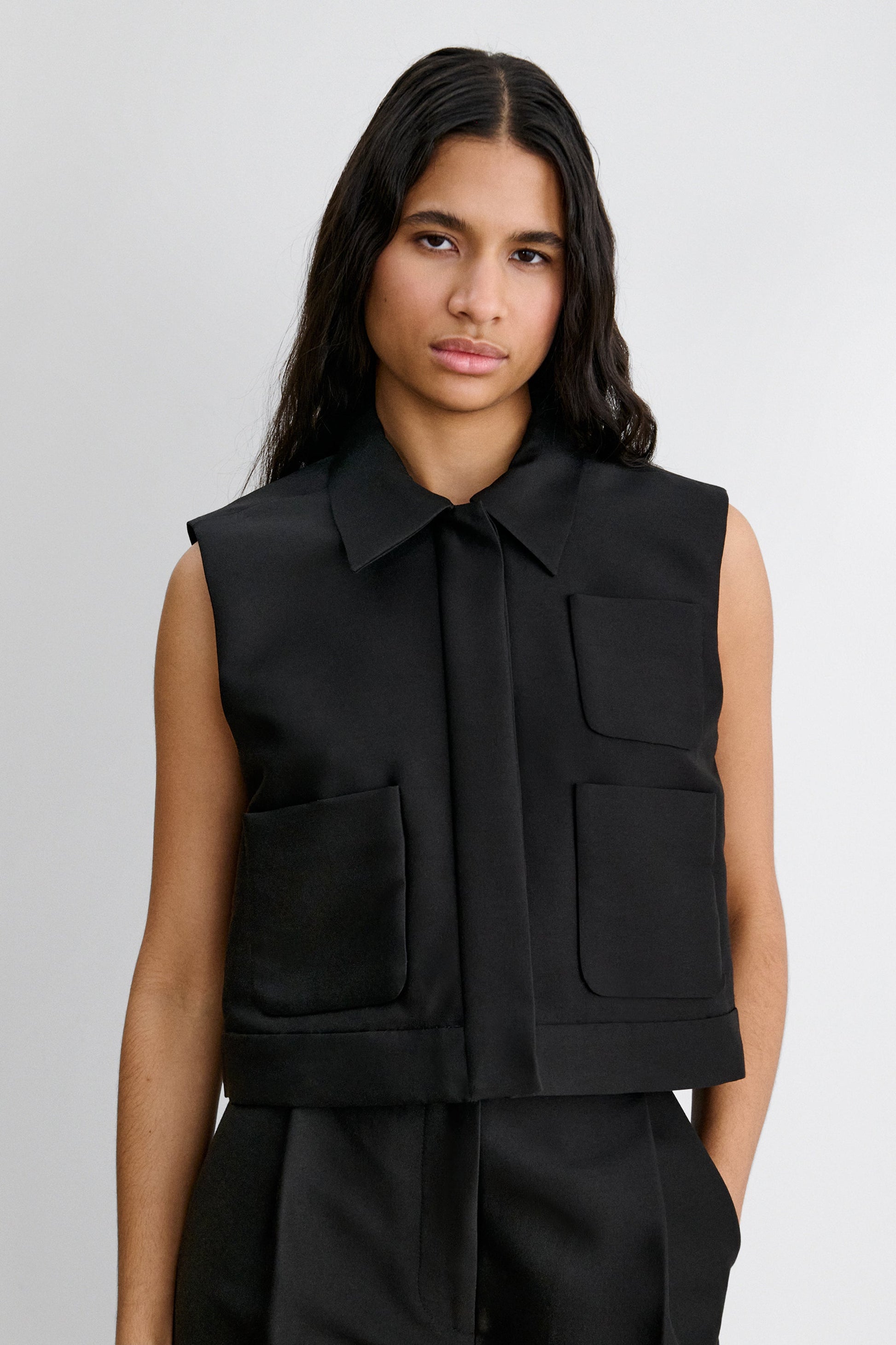 Rachel Comey | Hanley Vest Sky Blue