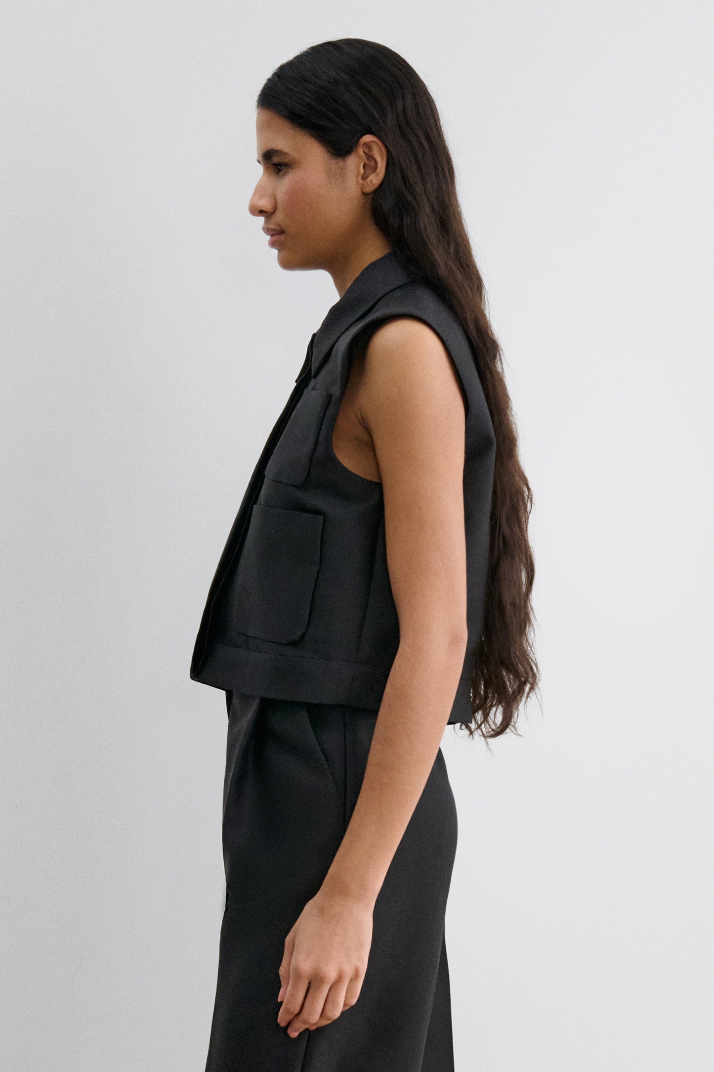 Rachel Comey | Hanley Vest Sky Blue