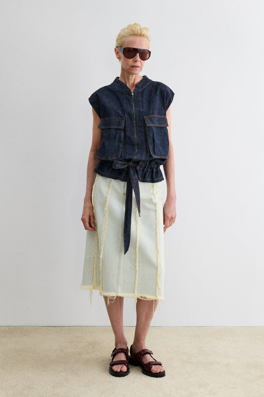 Rachel Comey | Soliton Vest Raw Wash