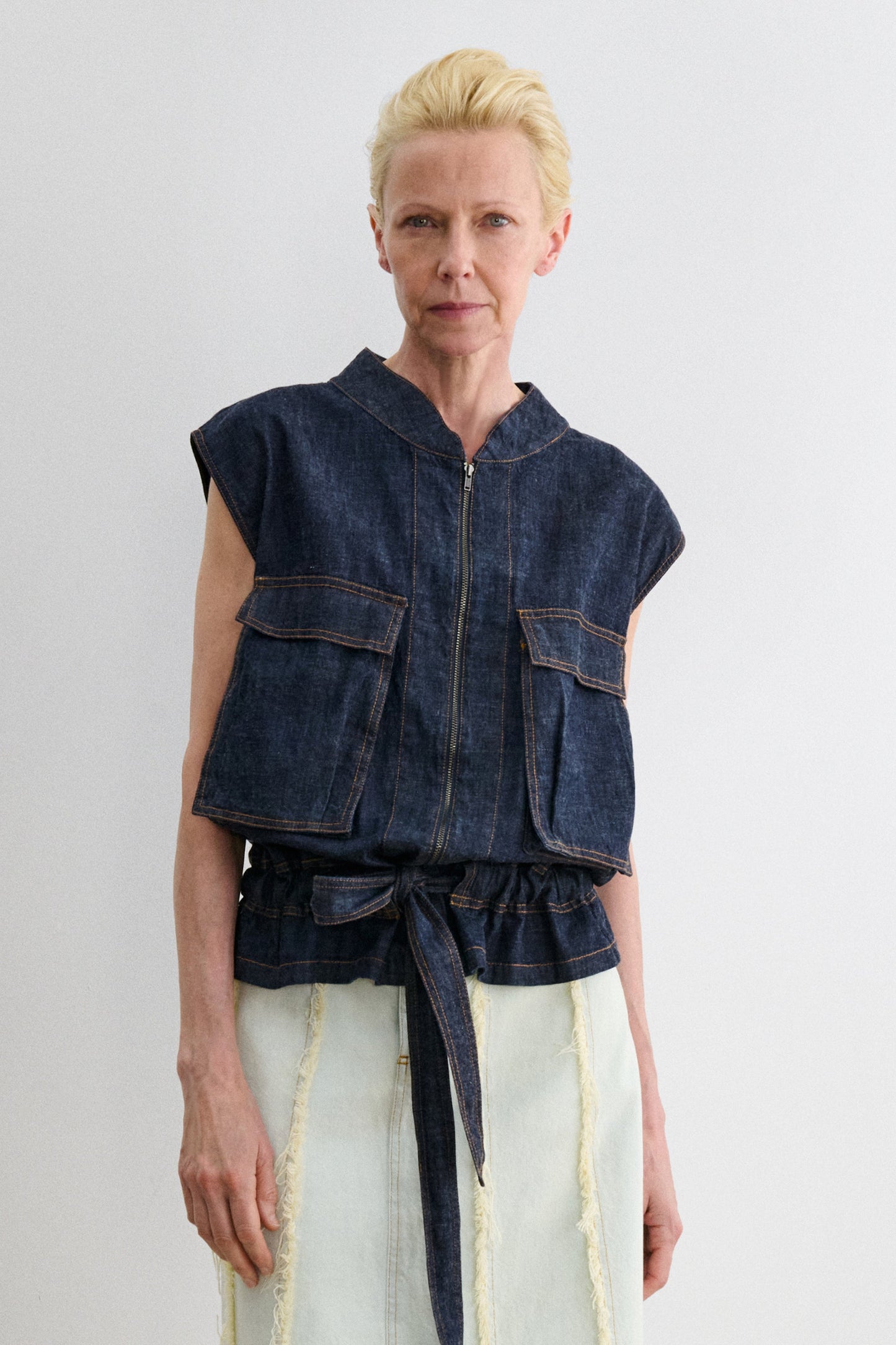 Rachel Comey | Soliton Vest Raw Wash
