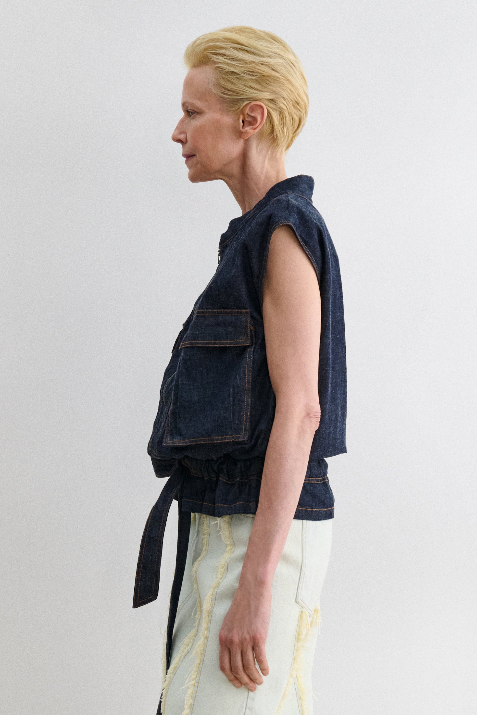 Rachel Comey | Soliton Vest Raw Wash