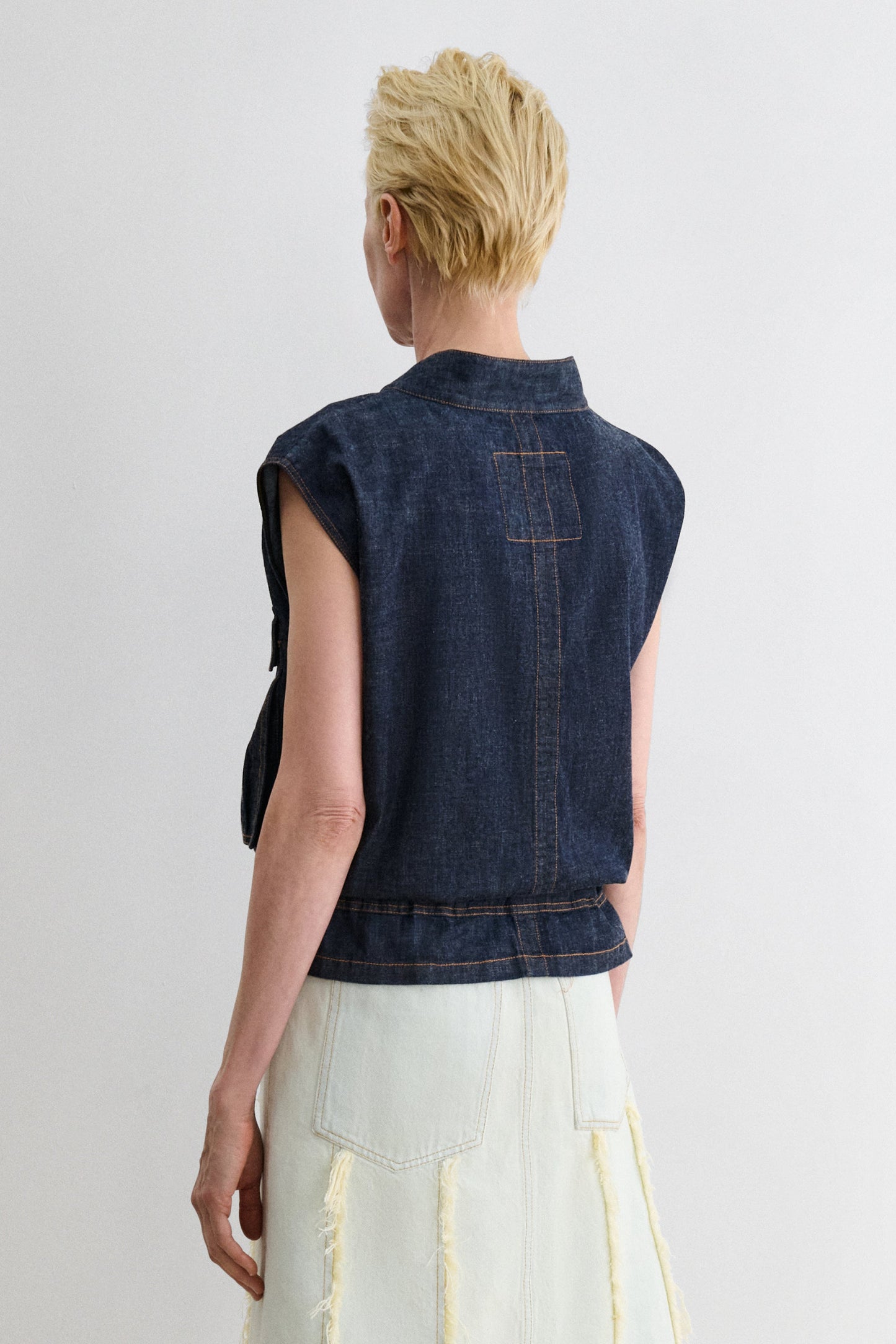 Rachel Comey | Soliton Vest Raw Wash