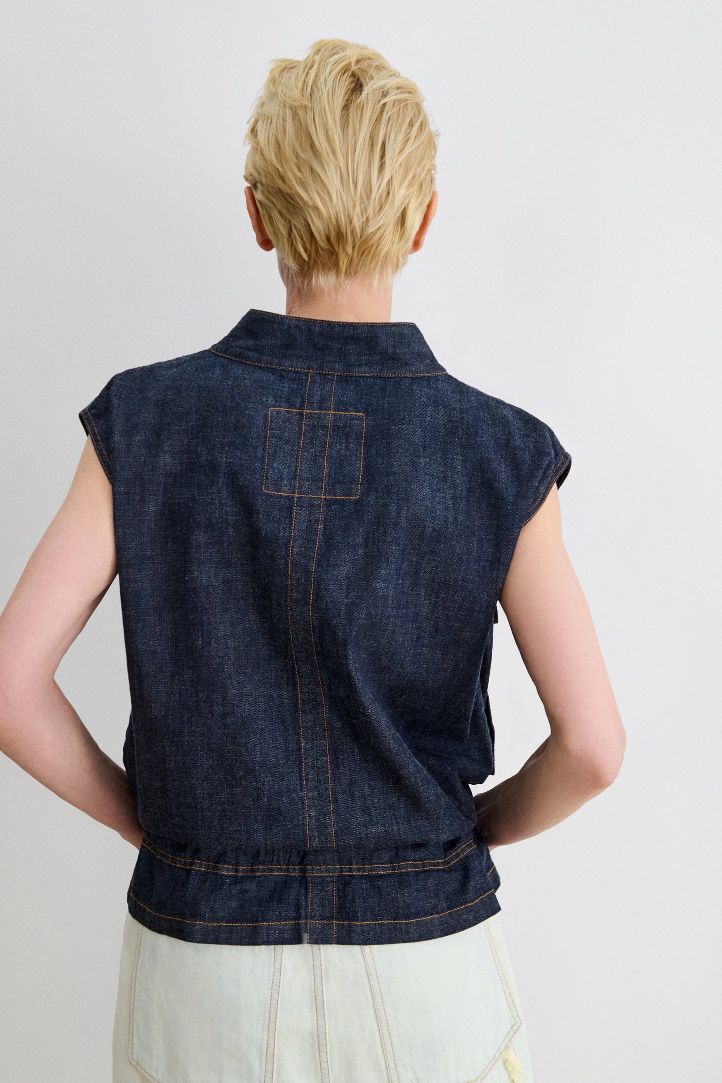 Rachel Comey | Soliton Vest Raw Wash