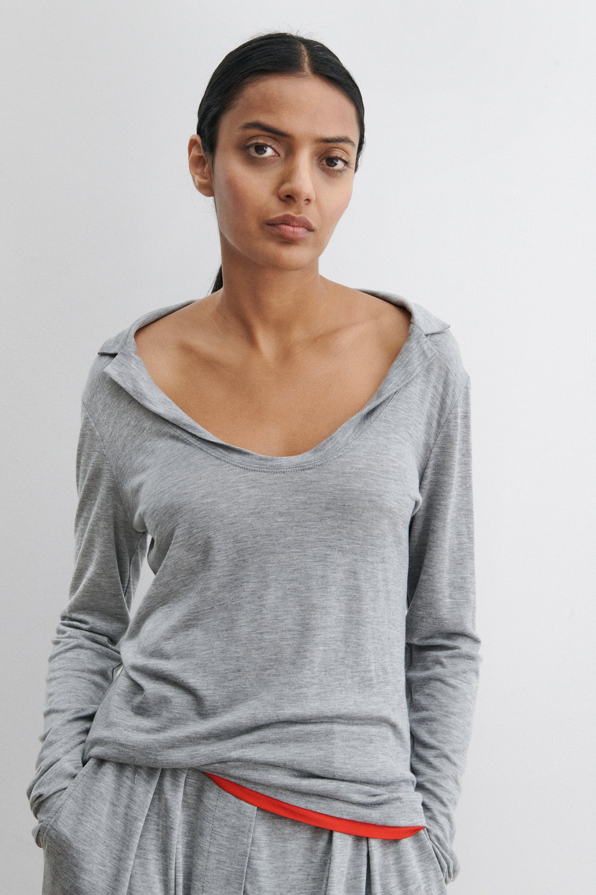 Rachel Comey | Houlston Polo Grey Melange