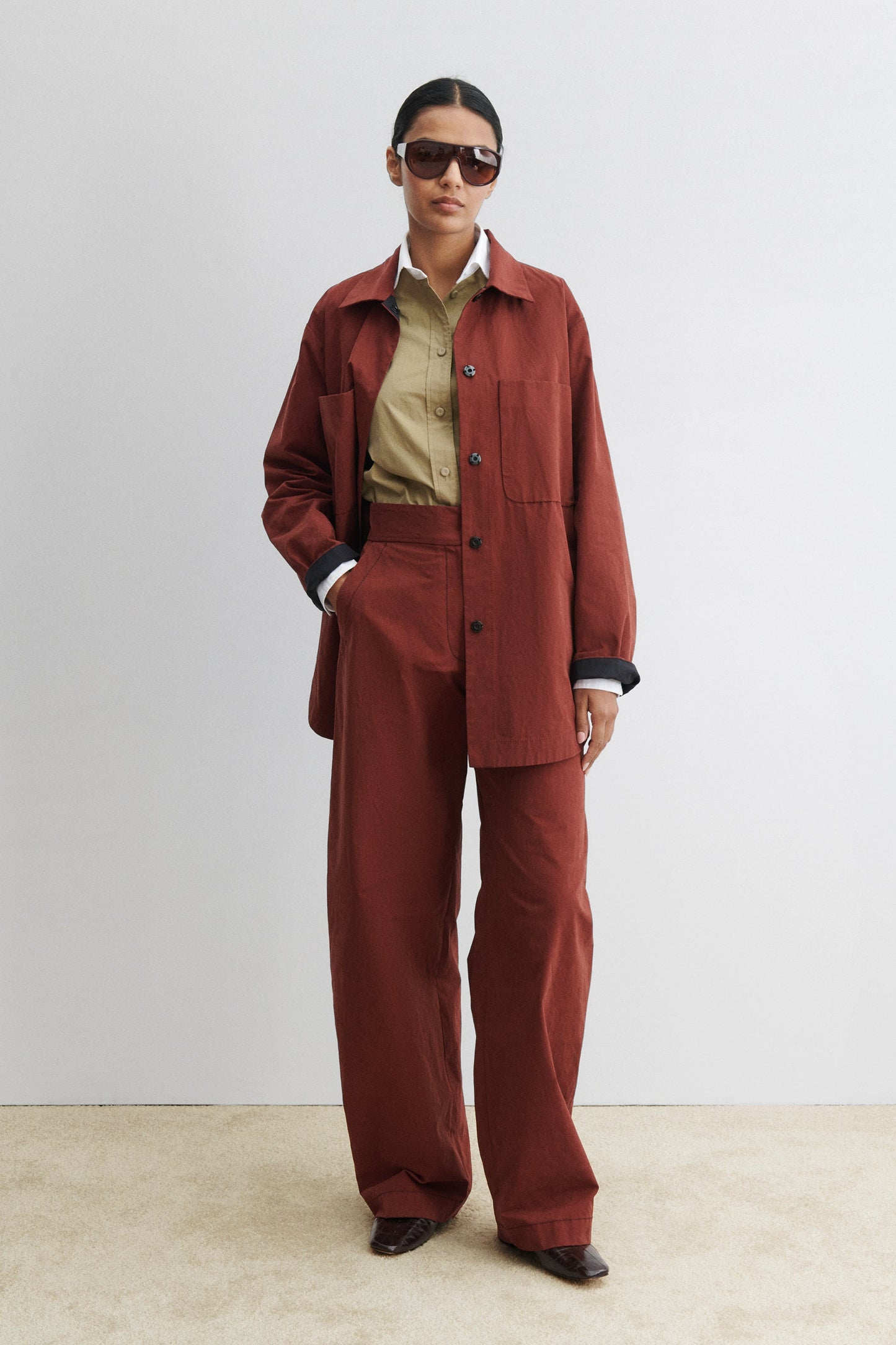 Rachel Comey | Irvine Shirt Garnet