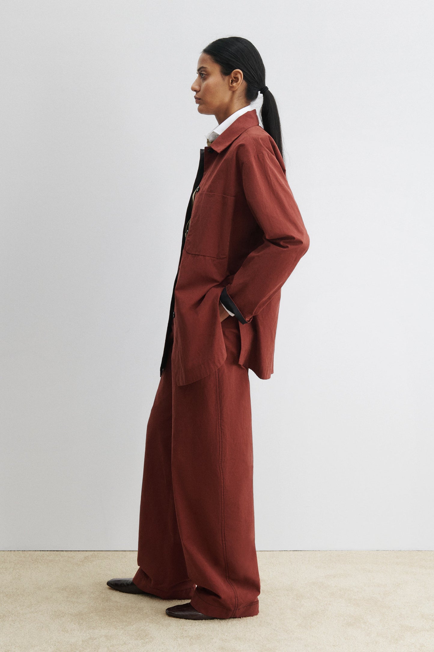 Rachel Comey | Irvine Shirt Garnet