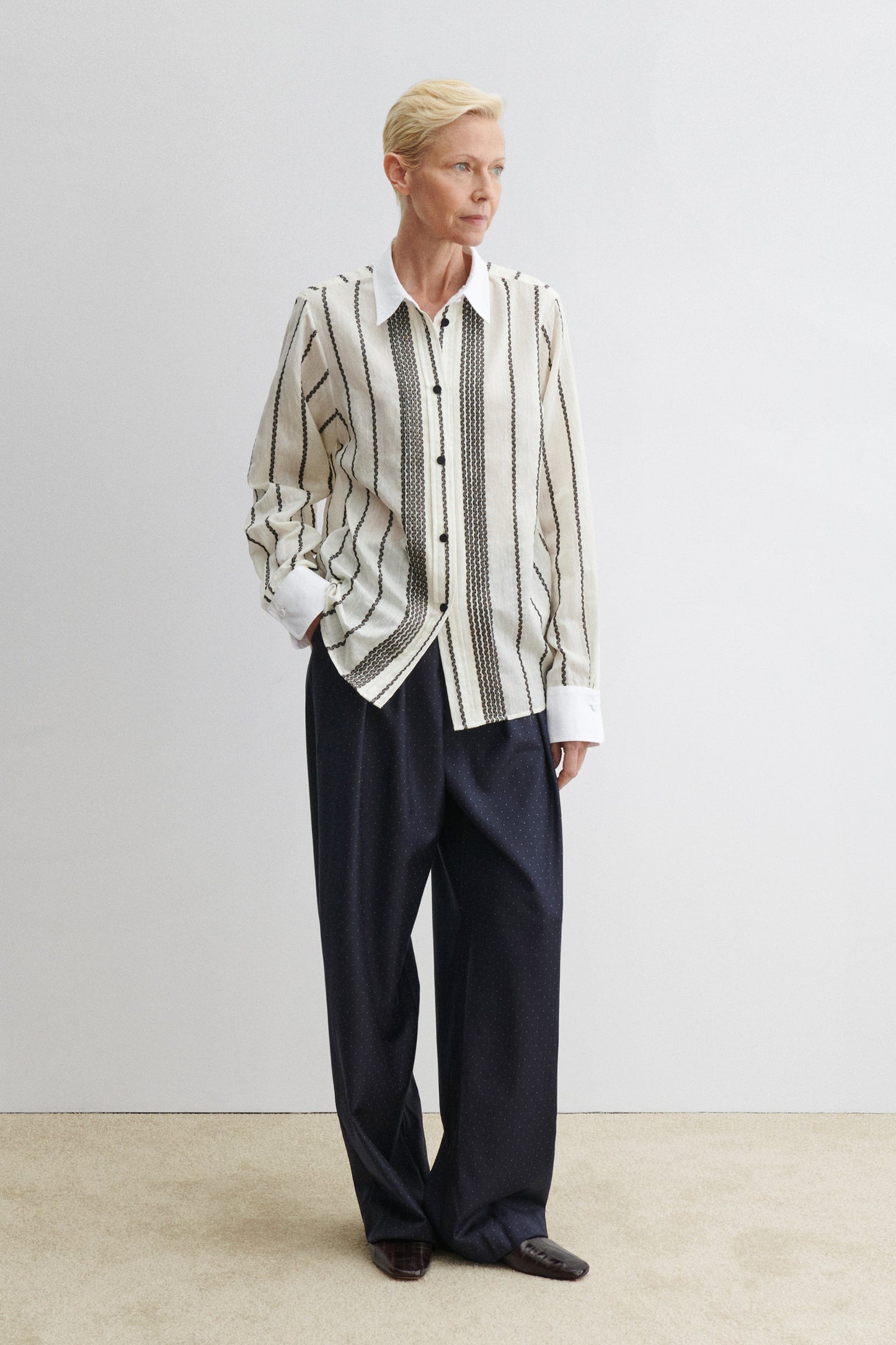 Rachel Comey | Fioretti Shirt Dobby Stripe