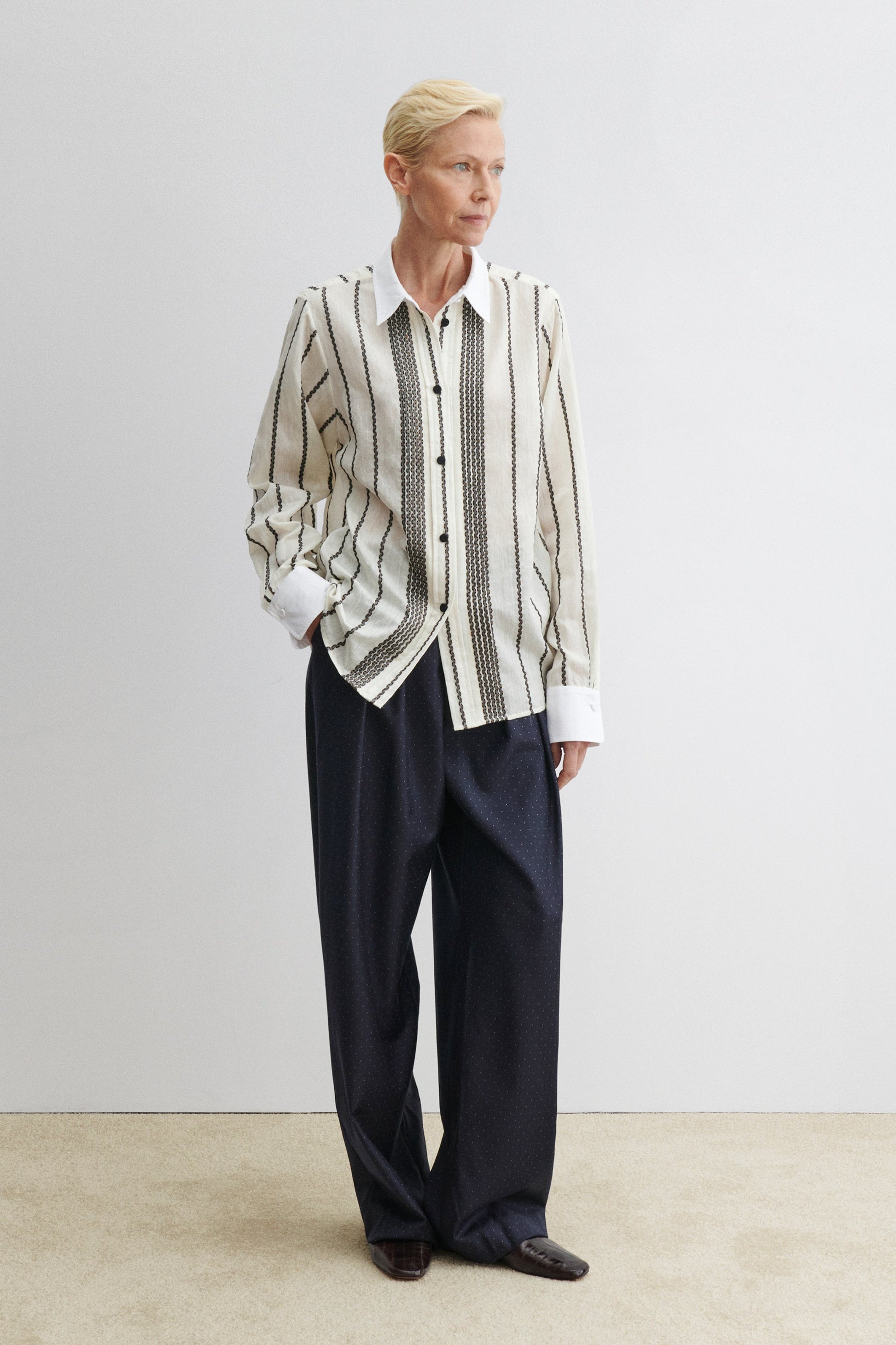 Rachel Comey | Fioretti Shirt Dobby Stripe