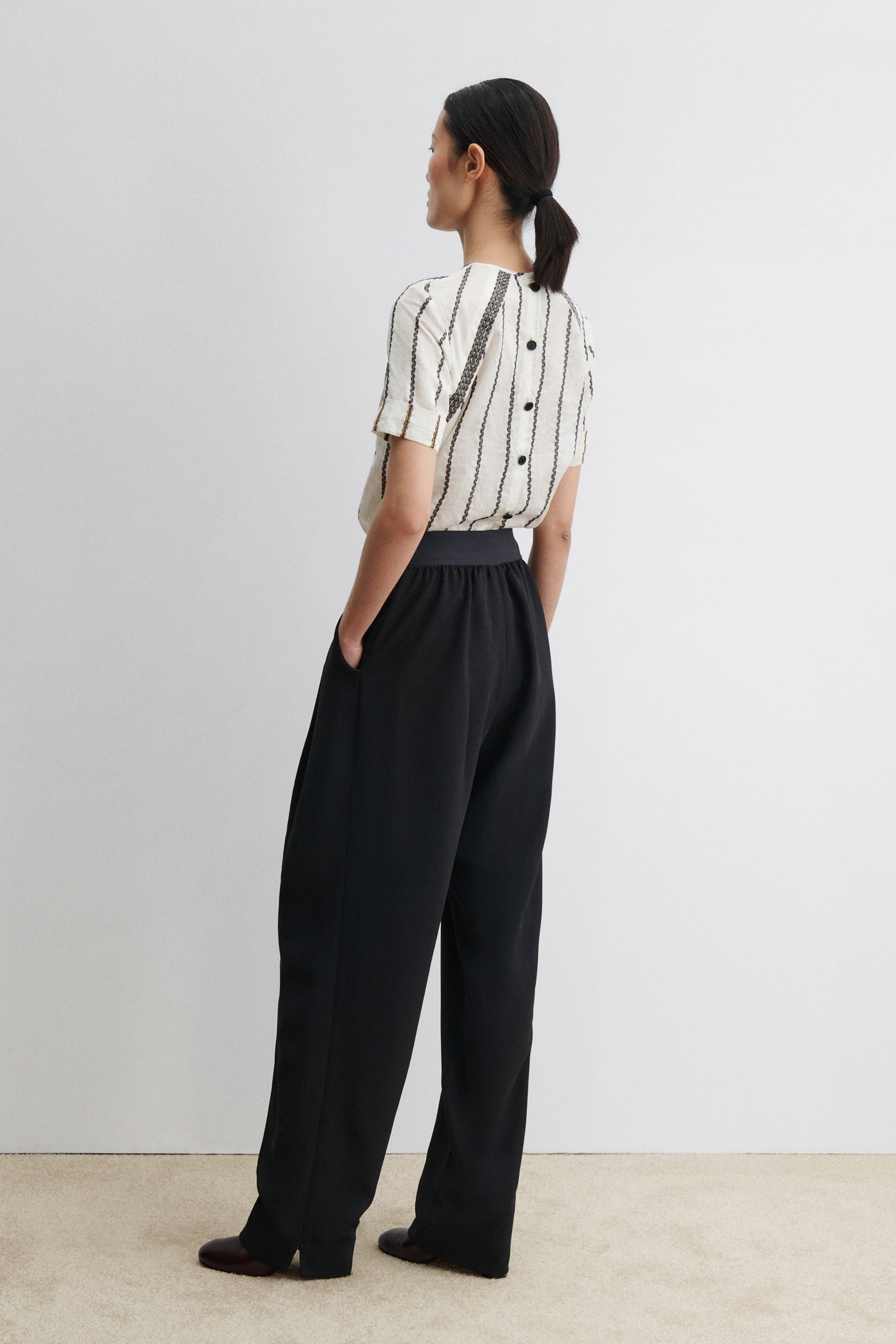 Rachel Comey | Tini Top Dobby Stripe