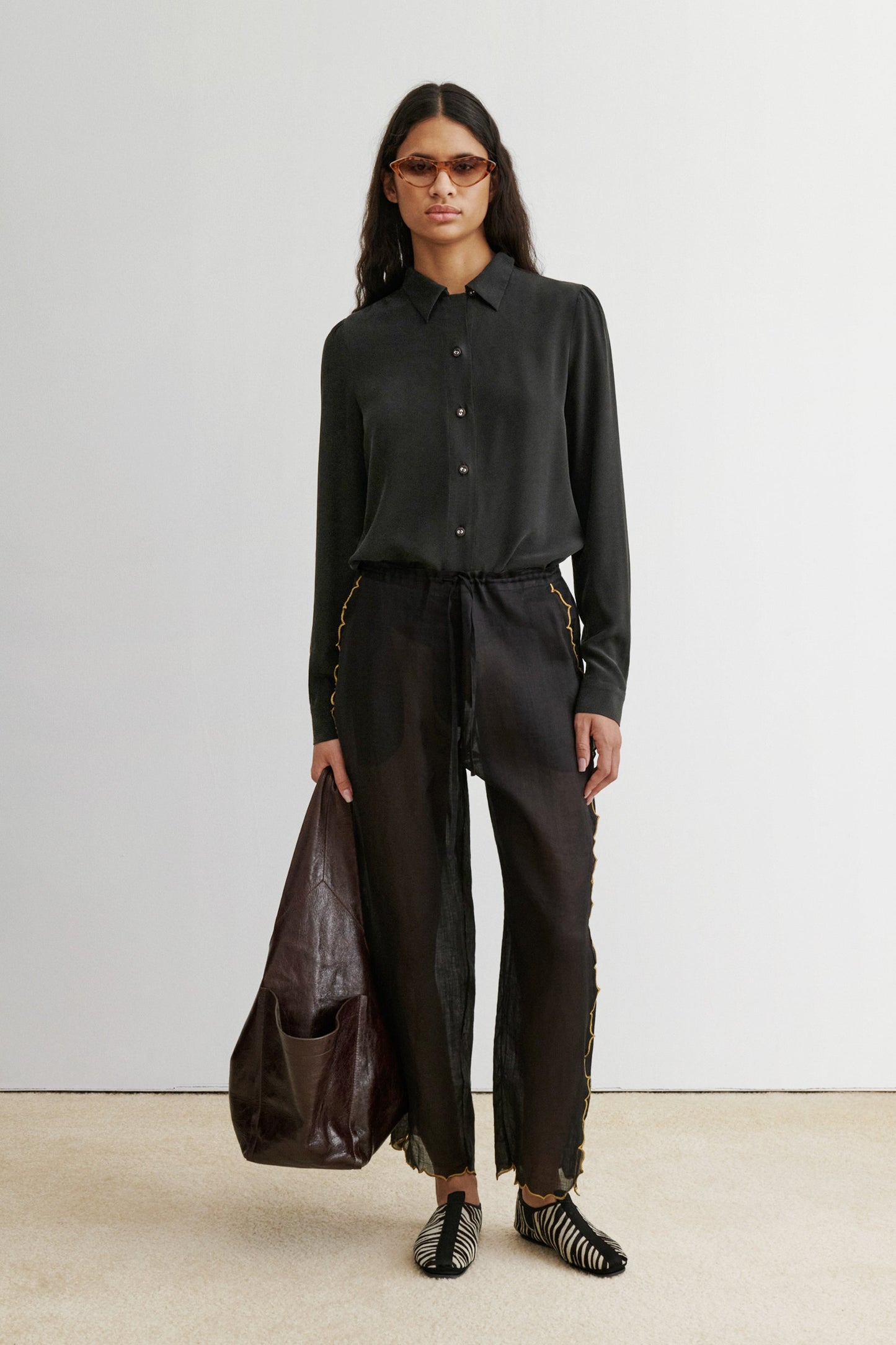 Rachel Comey | Tessa Top Black