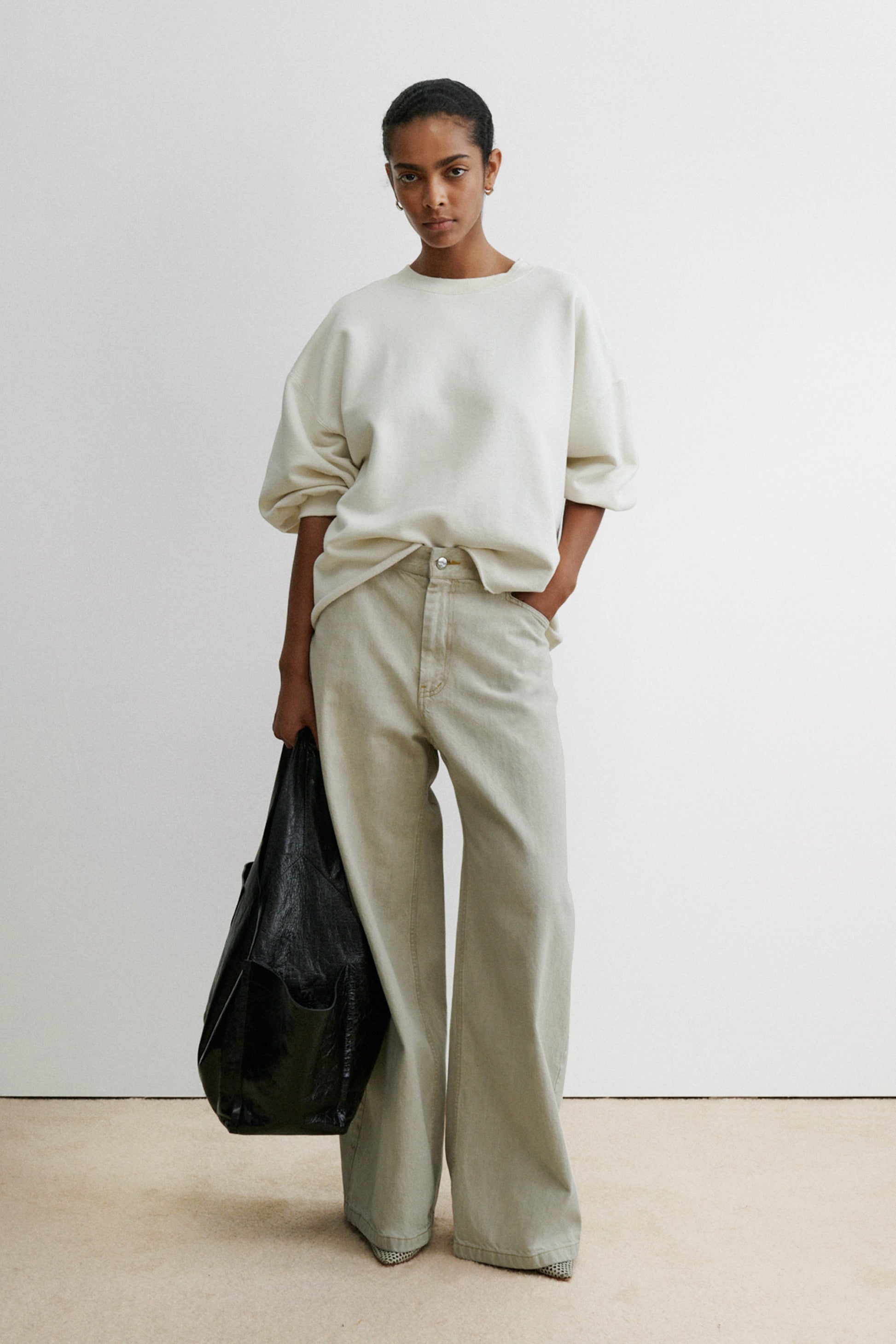 Rachel Comey | Fonder Sweatshirt Dirty White