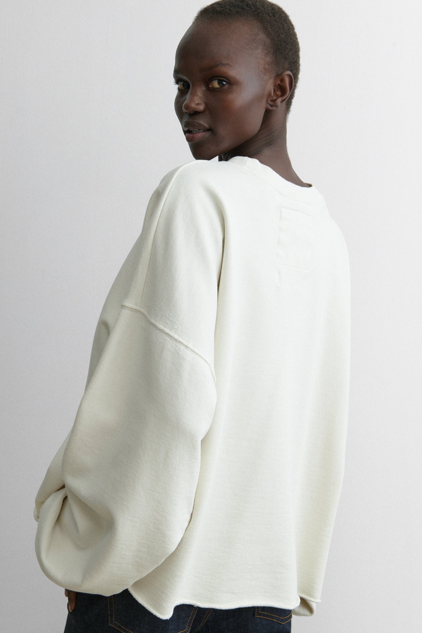 Rachel Comey | Fonder Sweatshirt Dirty White