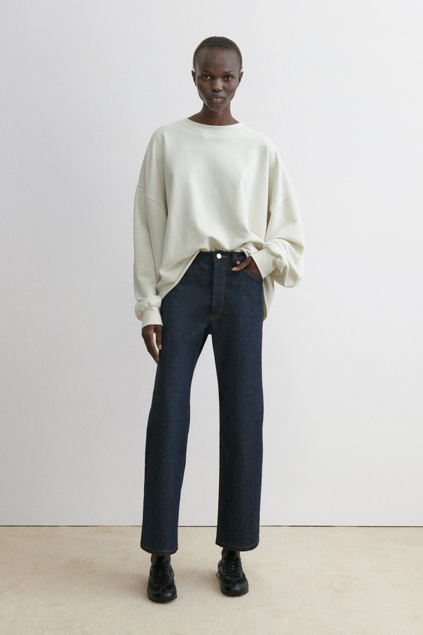 Rachel Comey | Fonder Sweatshirt Dirty White